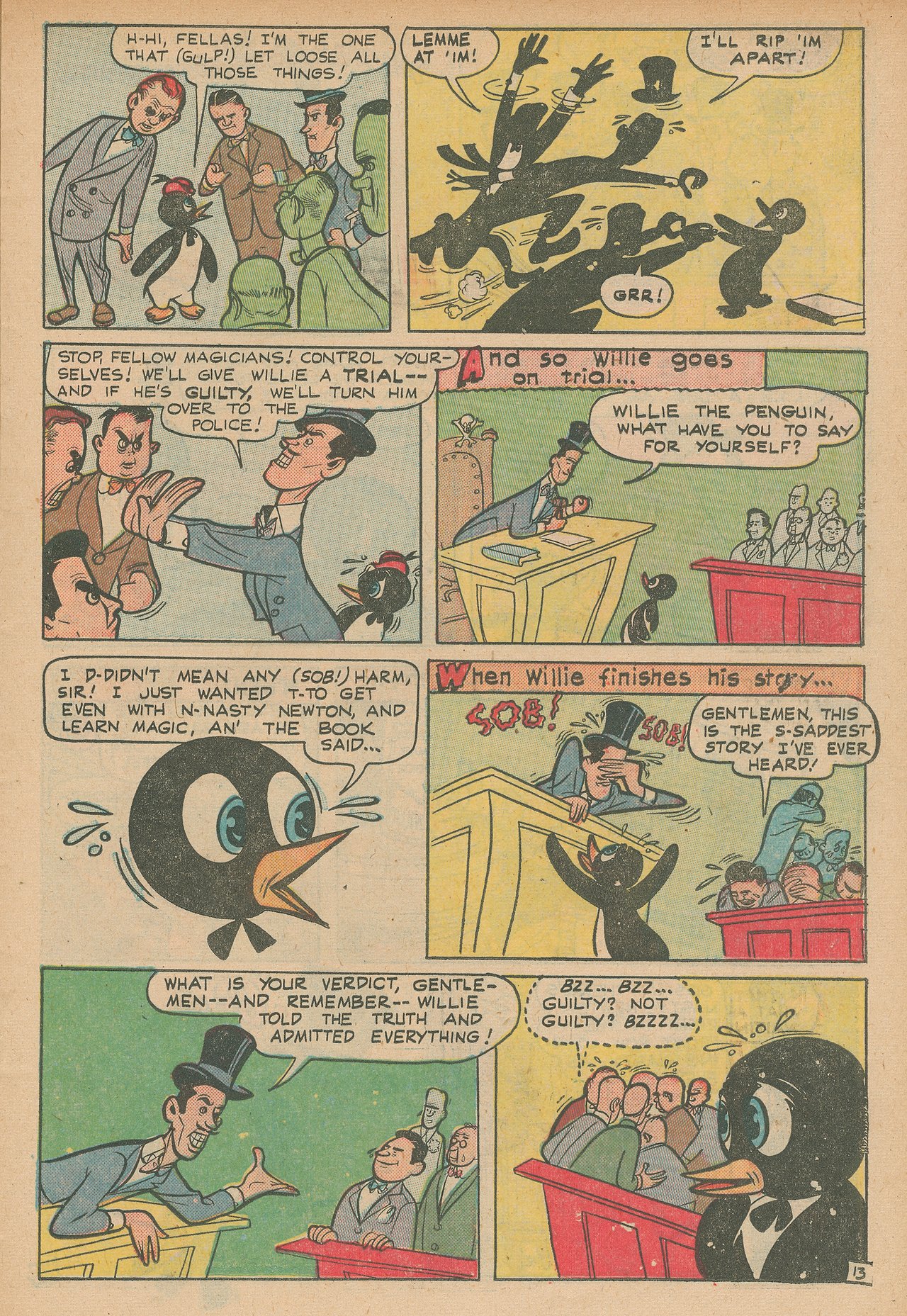 Read online Willie The Penguin comic -  Issue #3 - 15