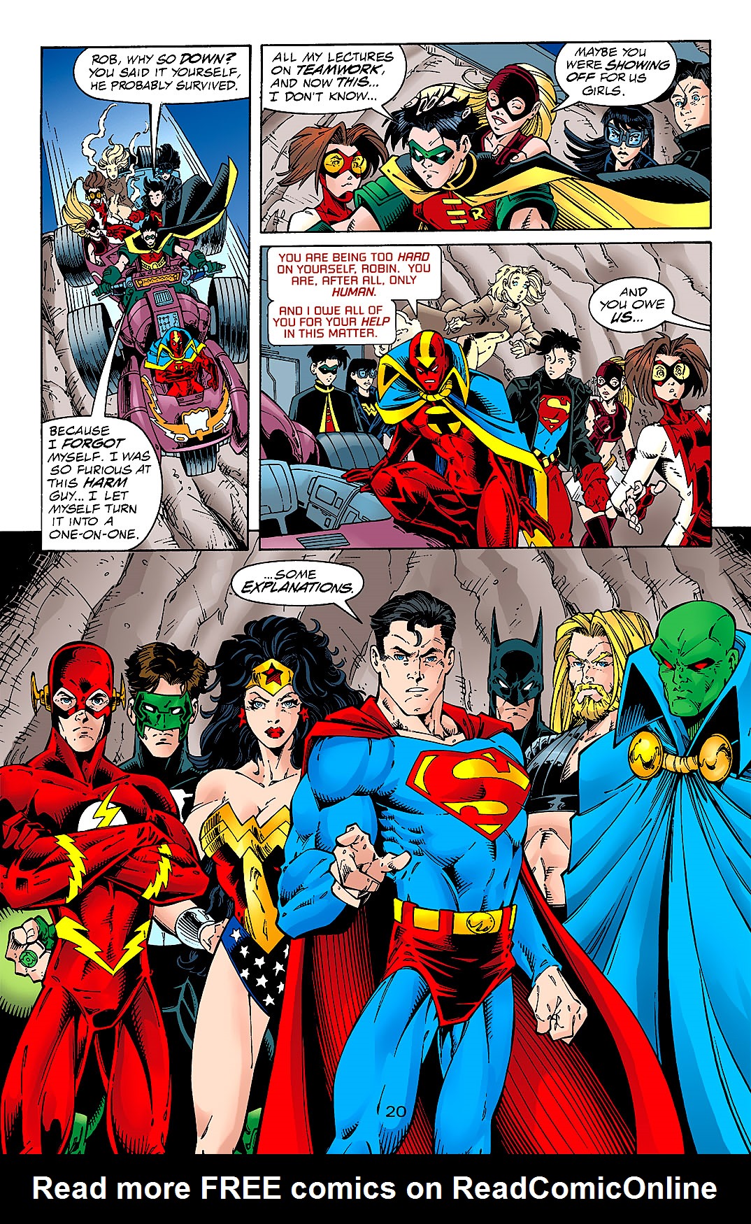 Read online Young Justice (1998) comic -  Issue #5 - 21