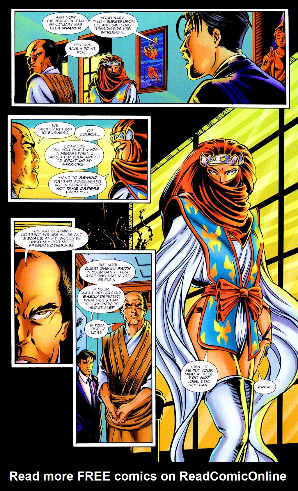 Read online Tomoe comic -  Issue #2 - 11