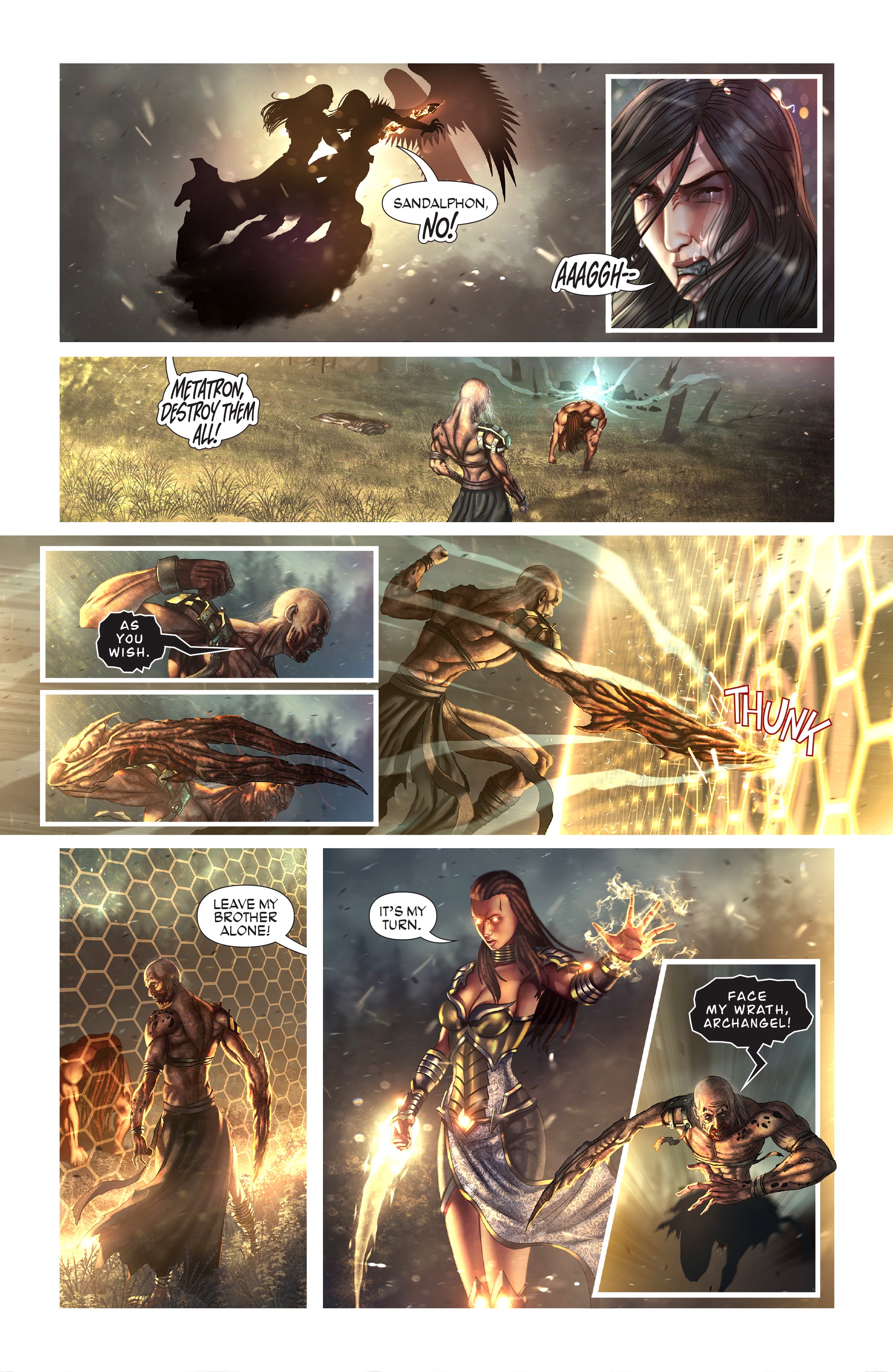 Read online Knights of the Golden Sun comic -  Issue #7 - 12