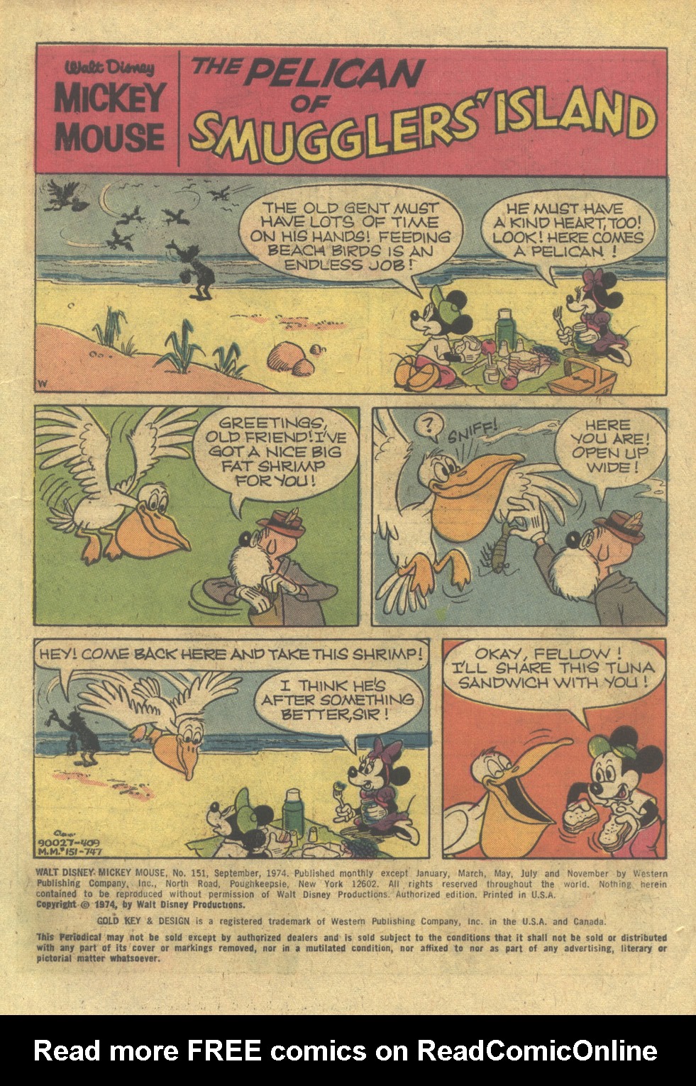 Read online Walt Disney's Mickey Mouse comic -  Issue #151 - 3
