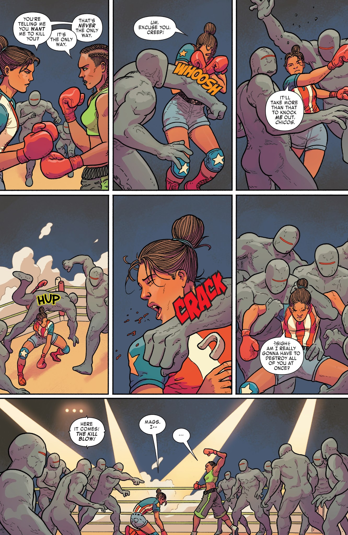 Read online America (2017) comic -  Issue #6 - 10