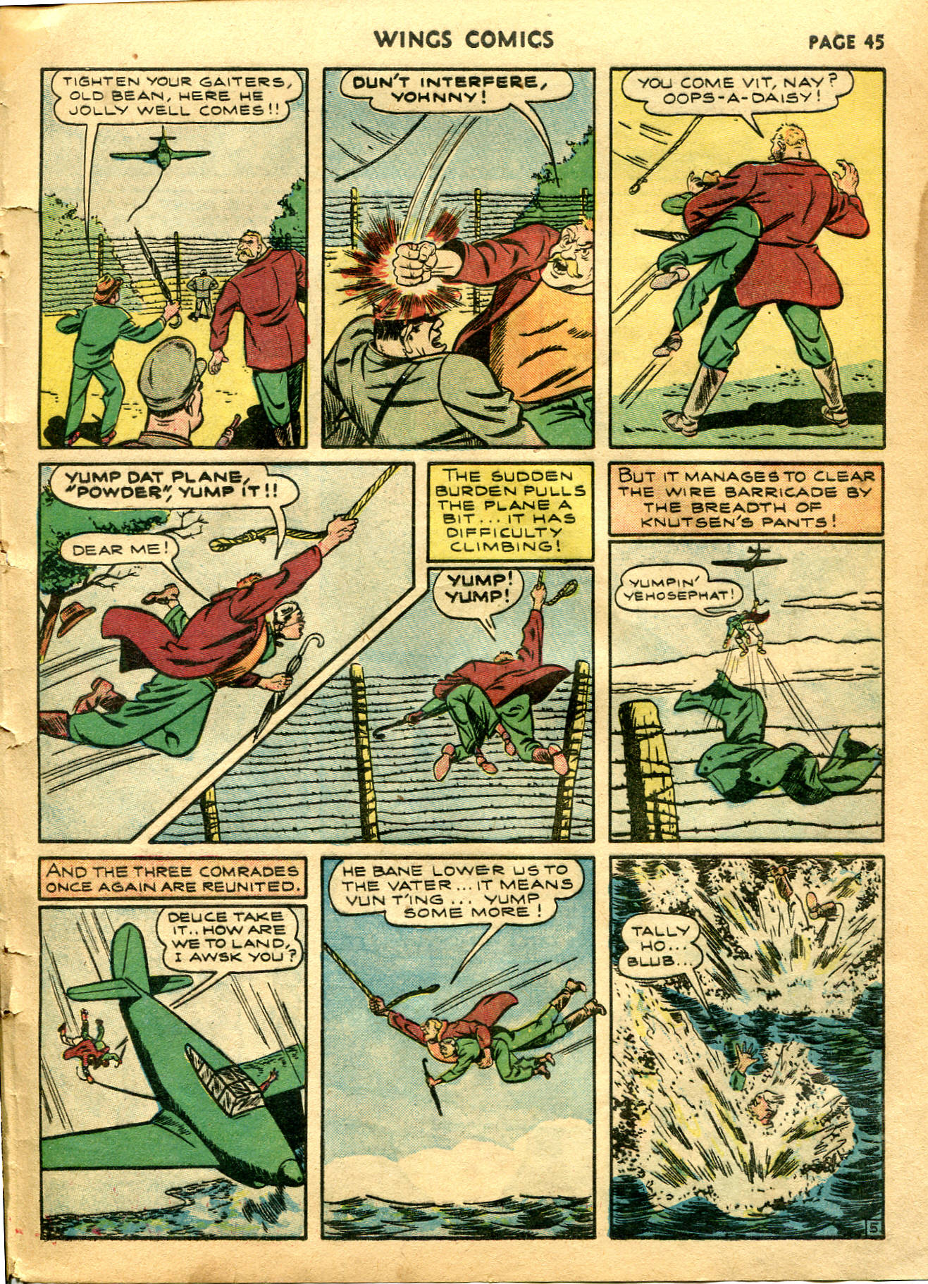 Read online Wings Comics comic -  Issue #5 - 47