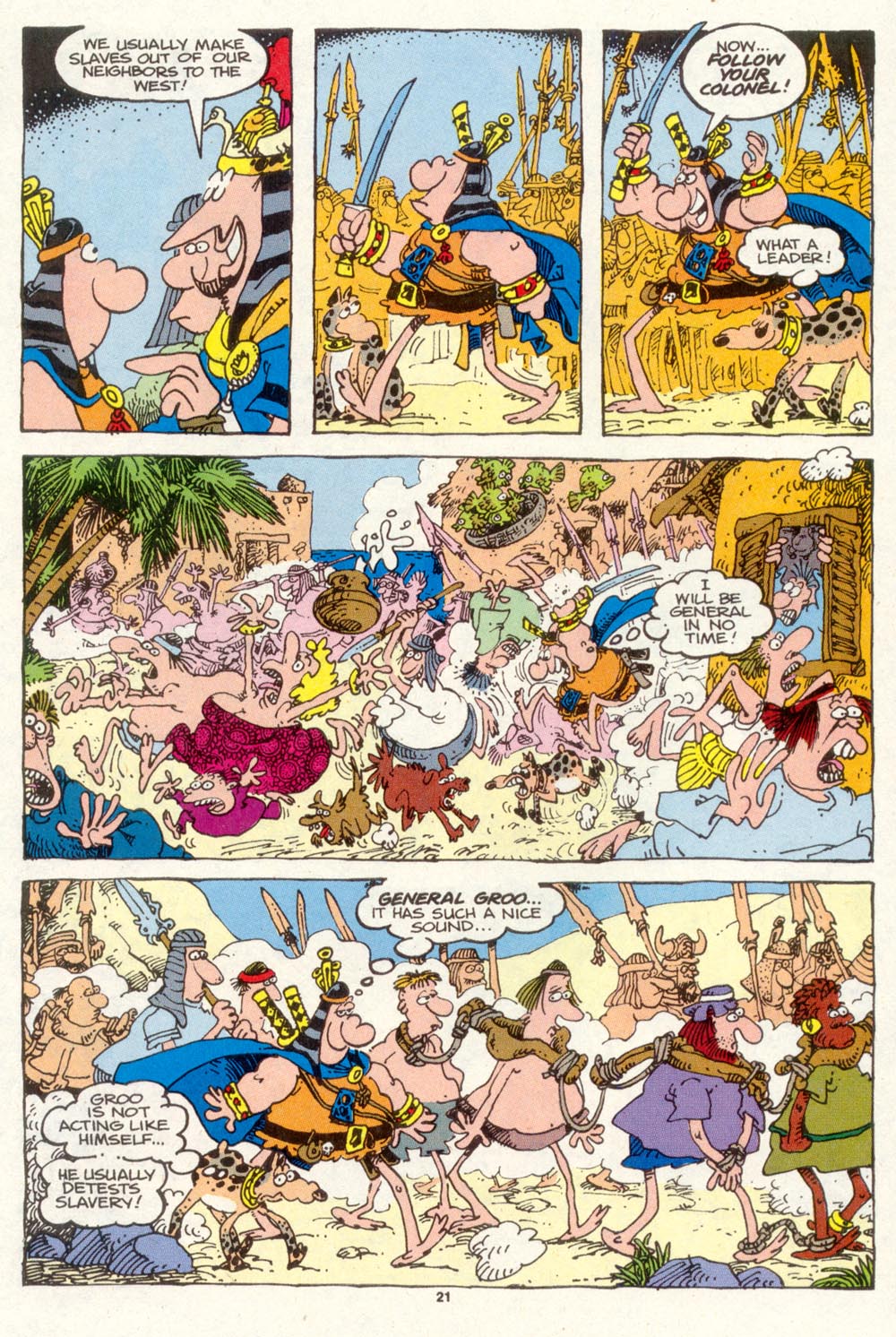 Read online Sergio Aragonés Groo the Wanderer comic -  Issue #87 - 22