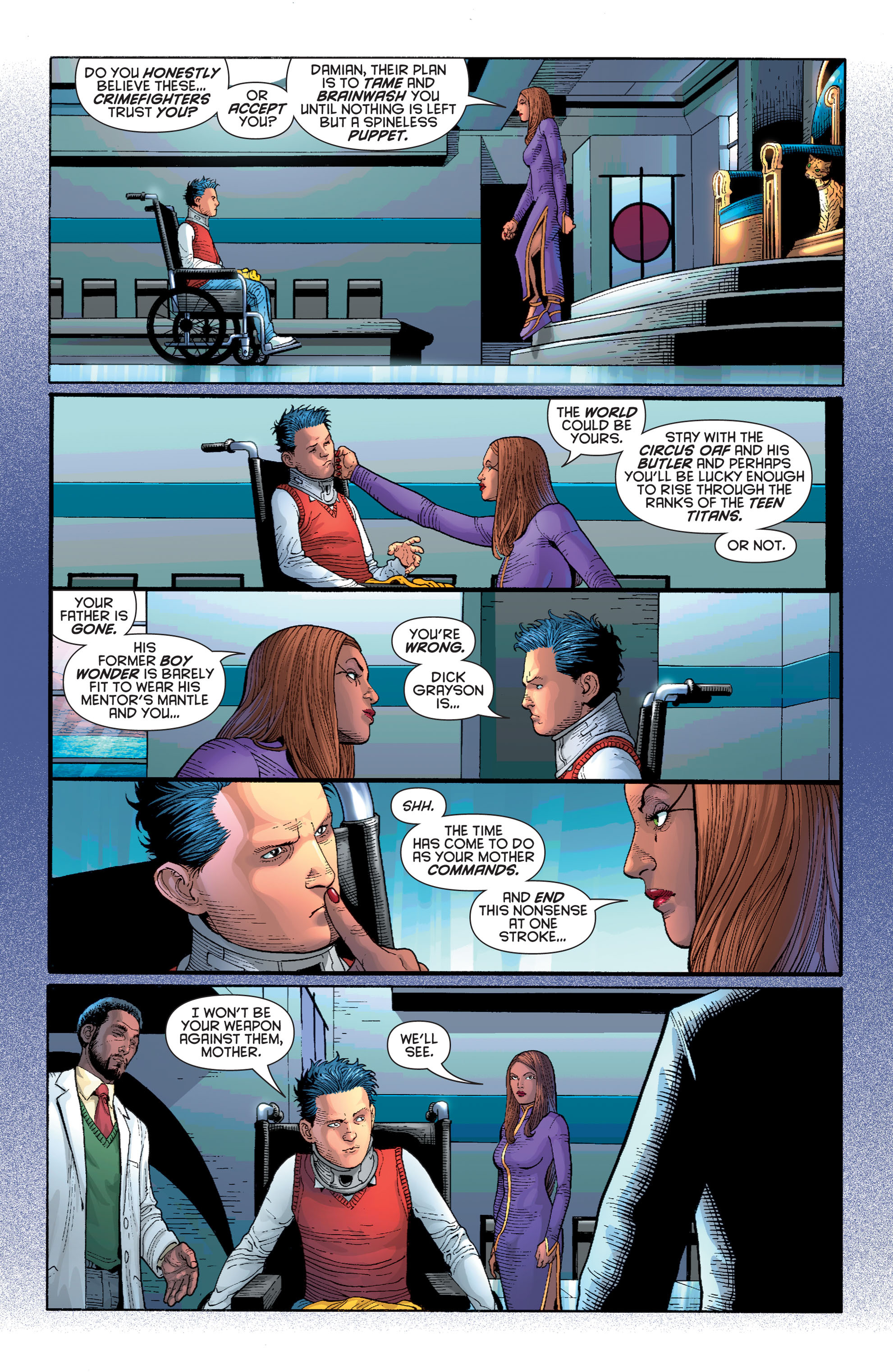 Read online Batman and Robin (2009) comic -  Issue # _TPB 2 (Part 1) - 96
