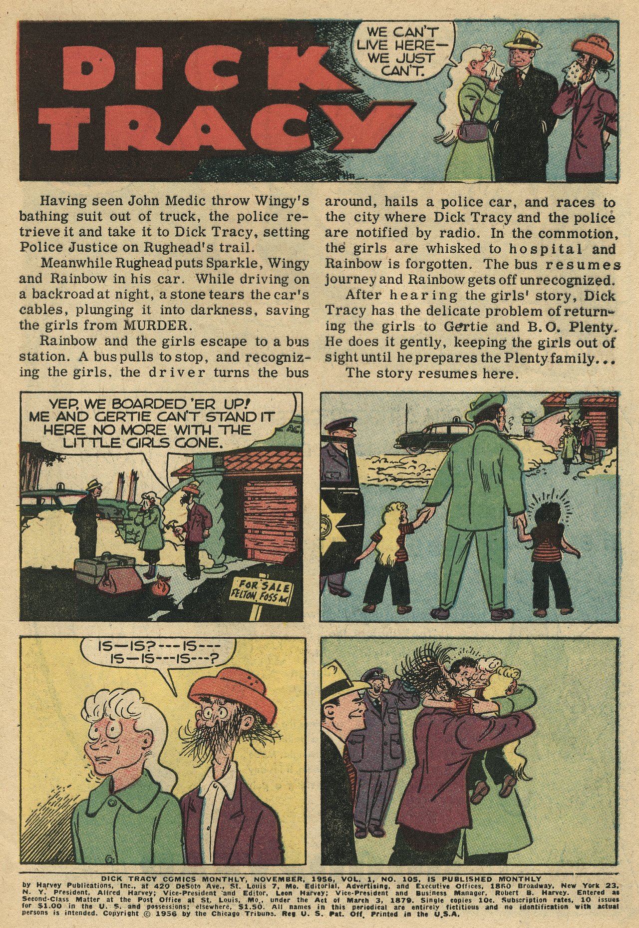 Read online Dick Tracy comic -  Issue #105 - 3