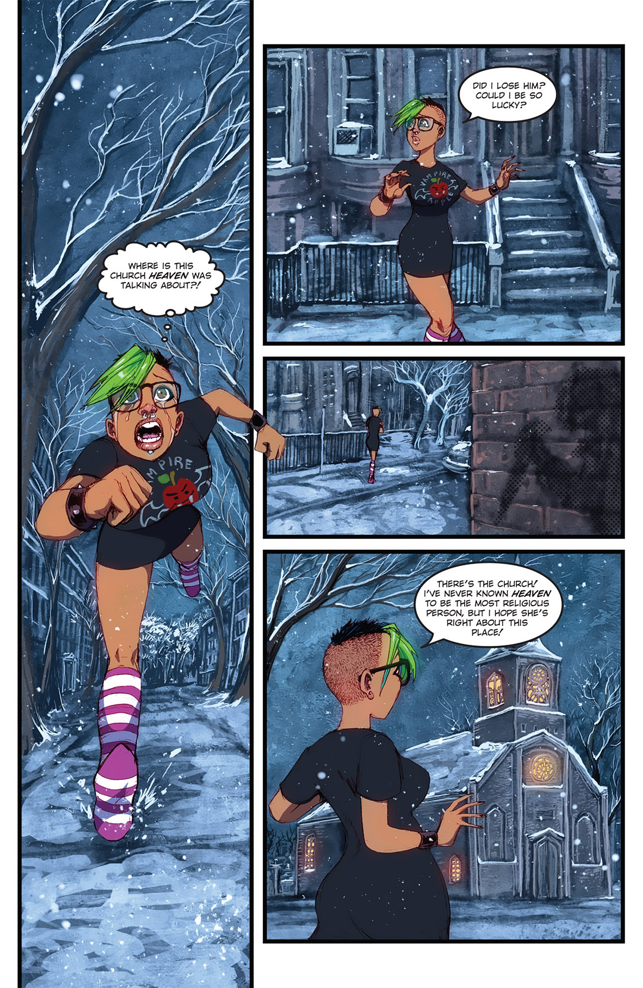 Read online Avengelyne (2011) comic -  Issue #2 - 16