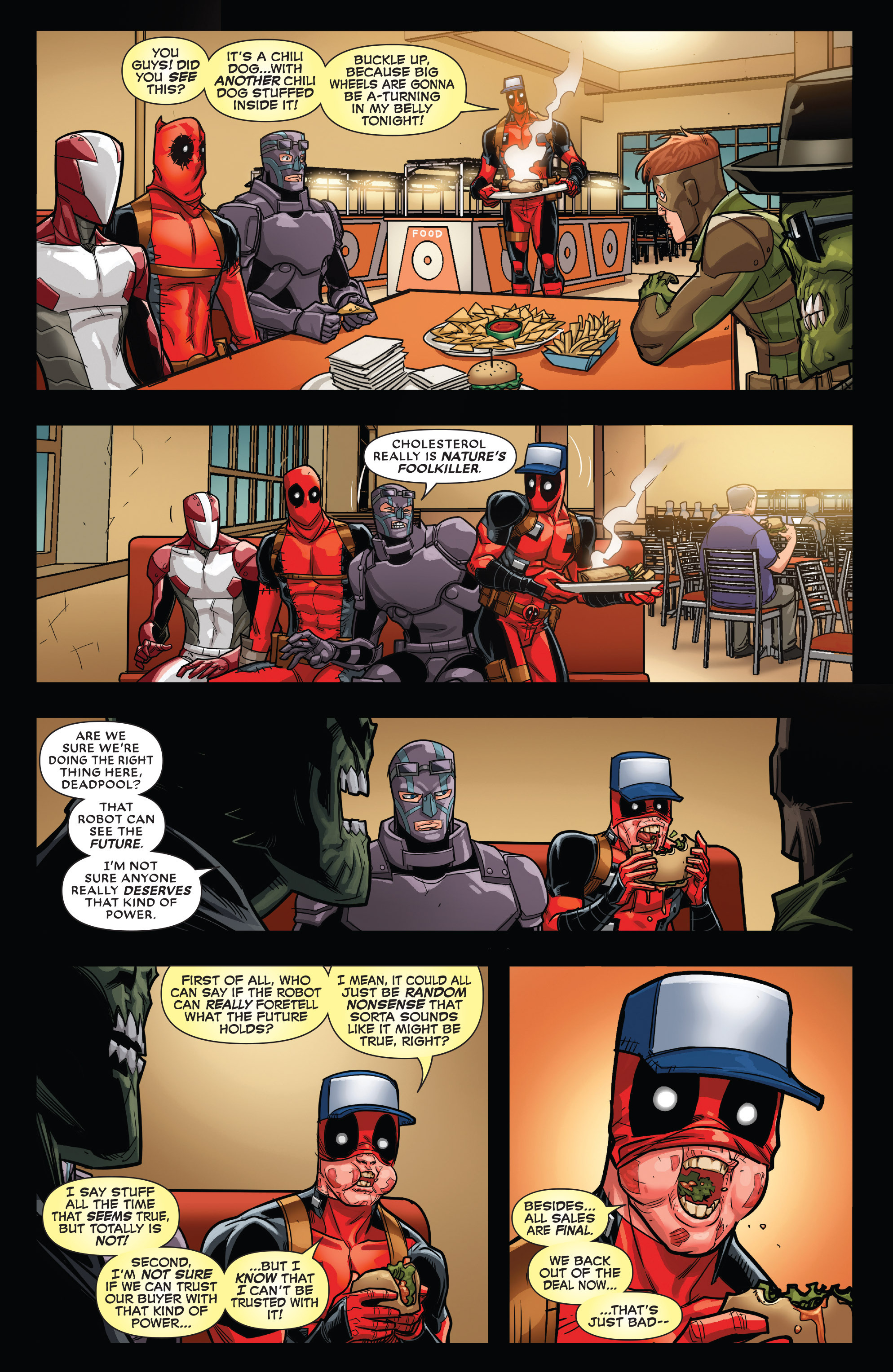 Read online Deadpool & the Mercs For Money comic -  Issue #4 - 12
