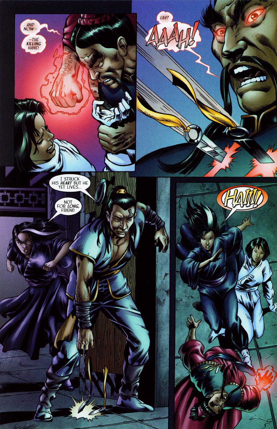 Read online Silken Ghost comic -  Issue #5 - 17