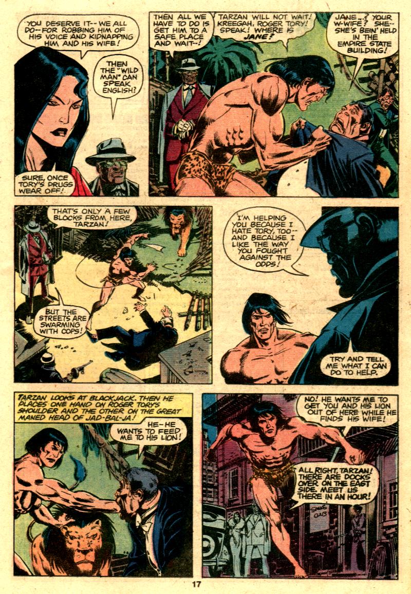 Read online Tarzan (1977) comic -  Issue #28 - 11