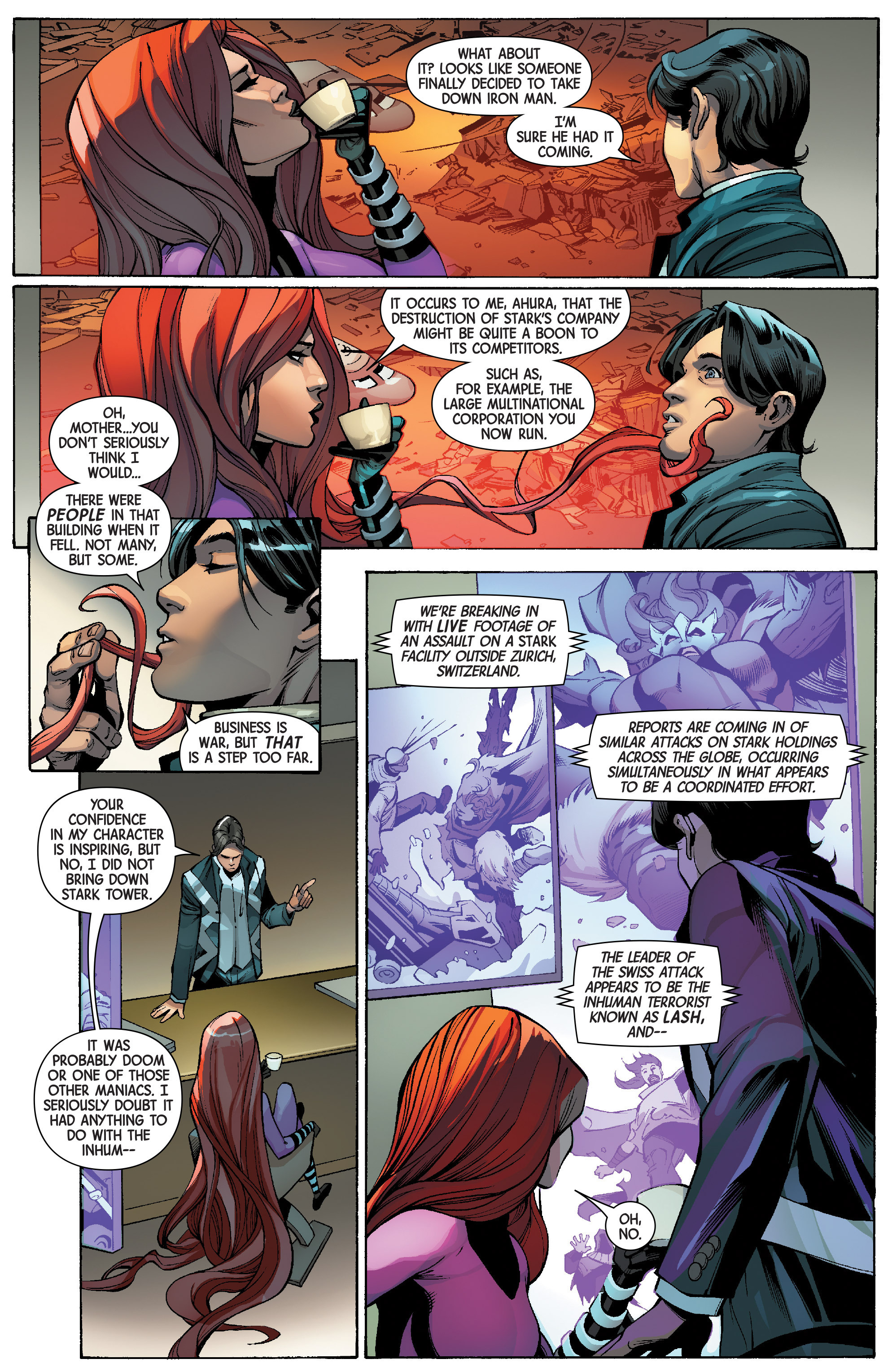 Read online The Uncanny Inhumans comic -  Issue #12 - 13
