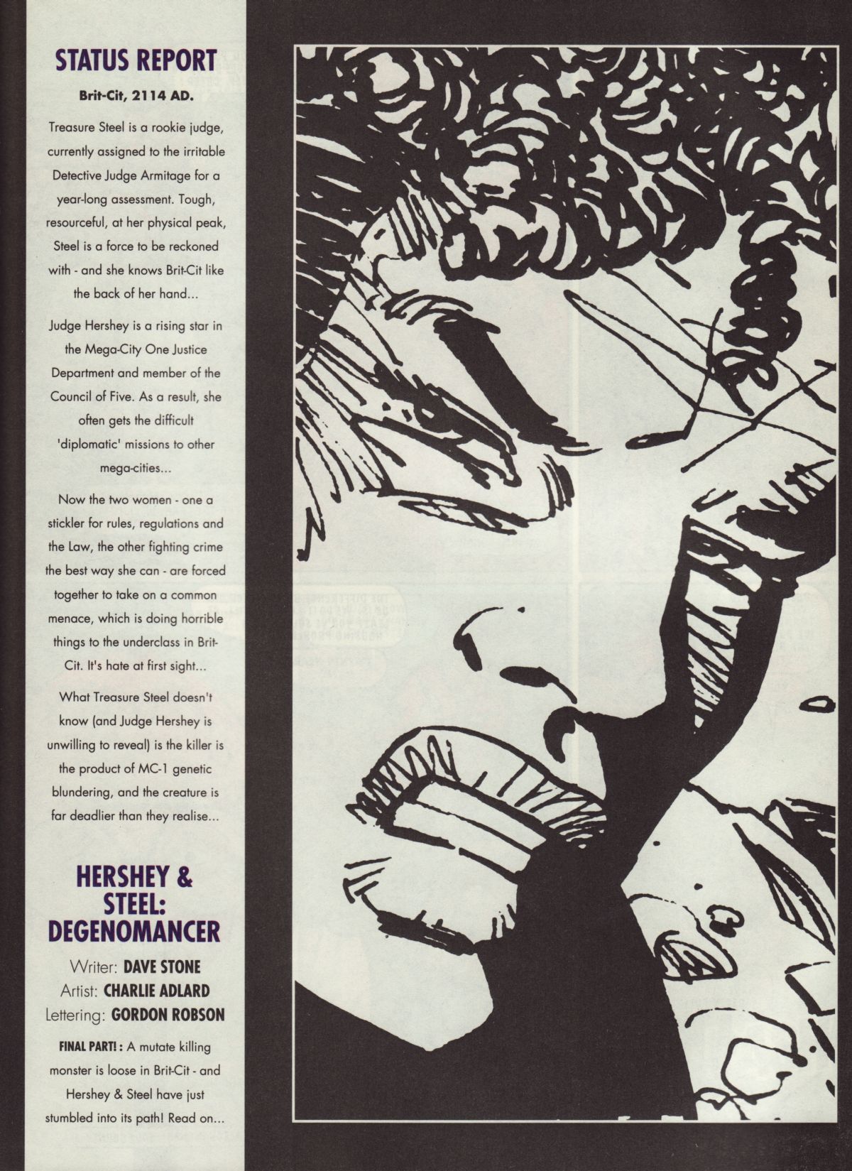 Read online Judge Dredd: The Megazine (vol. 2) comic -  Issue #36 - 12
