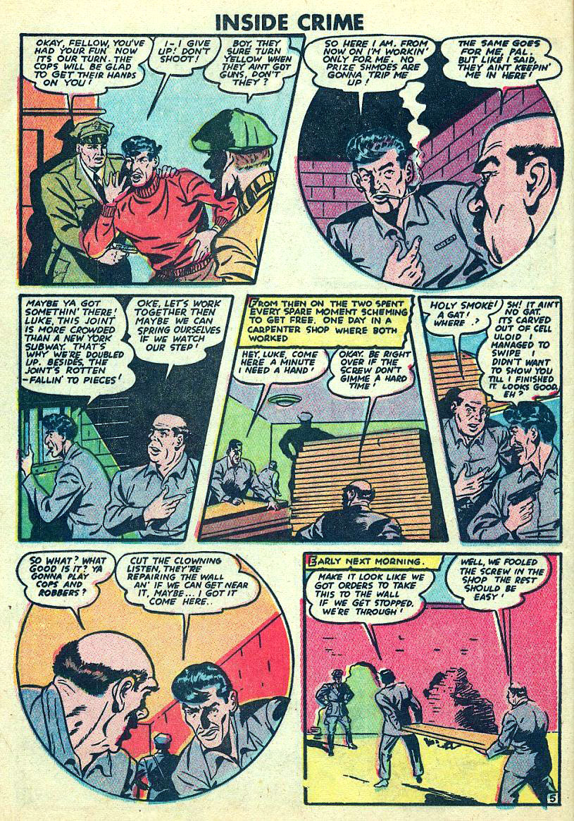 Read online Inside Crime comic -  Issue #1 - 17