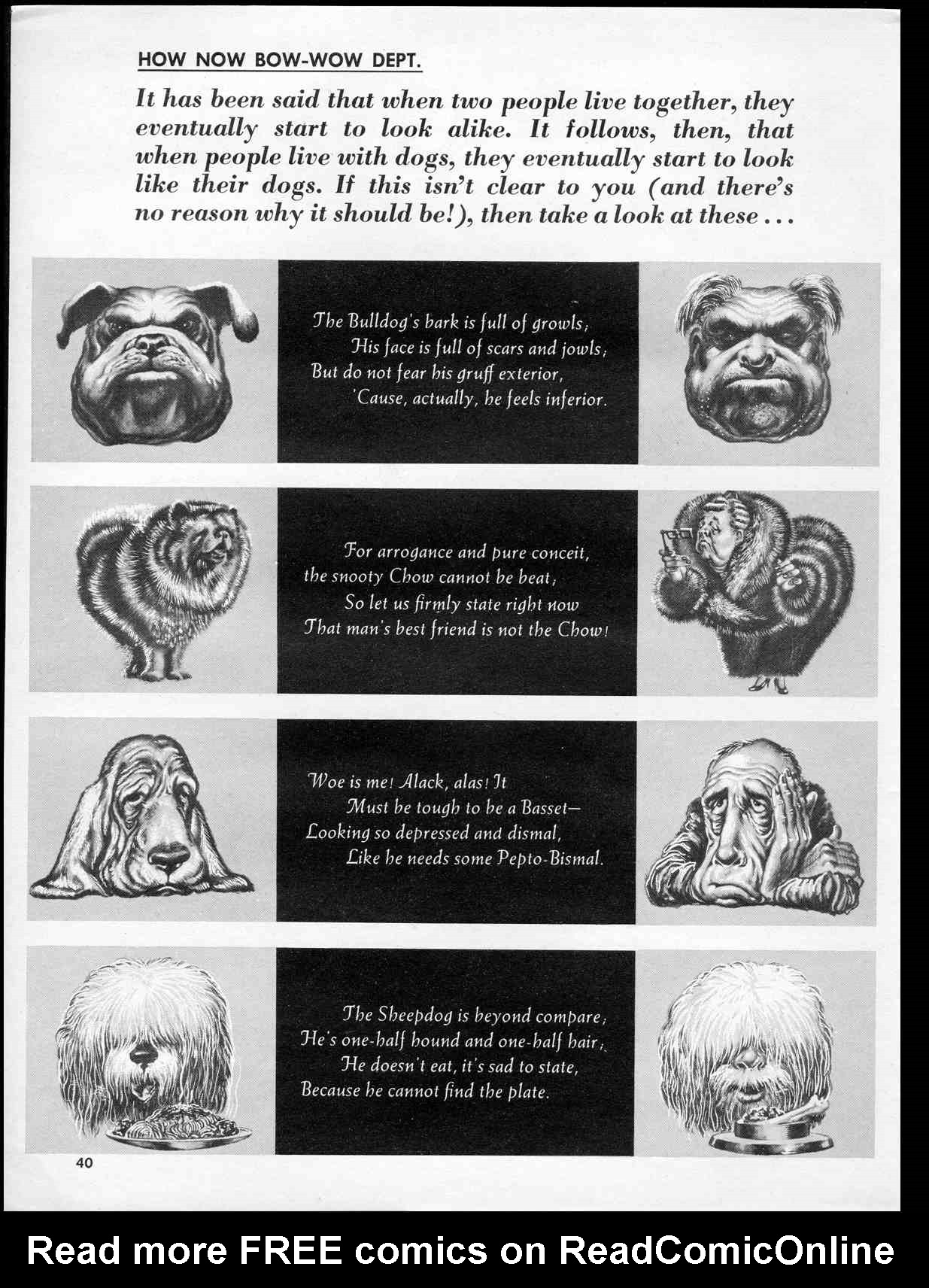 Read online MAD comic -  Issue #39 - 42