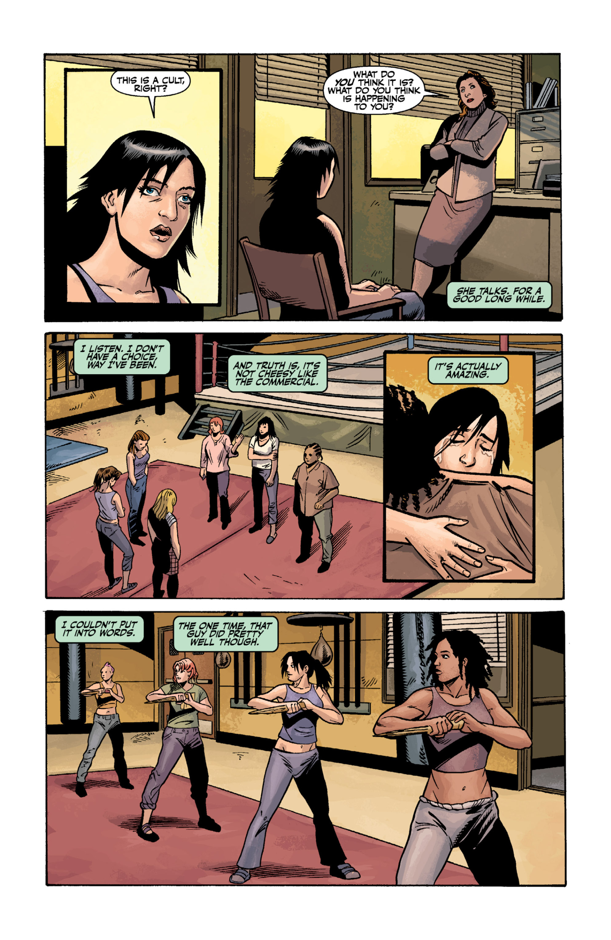 Read online Buffy the Vampire Slayer Season Eight comic -  Issue # _TPB 1 - The Long Way Home - 105