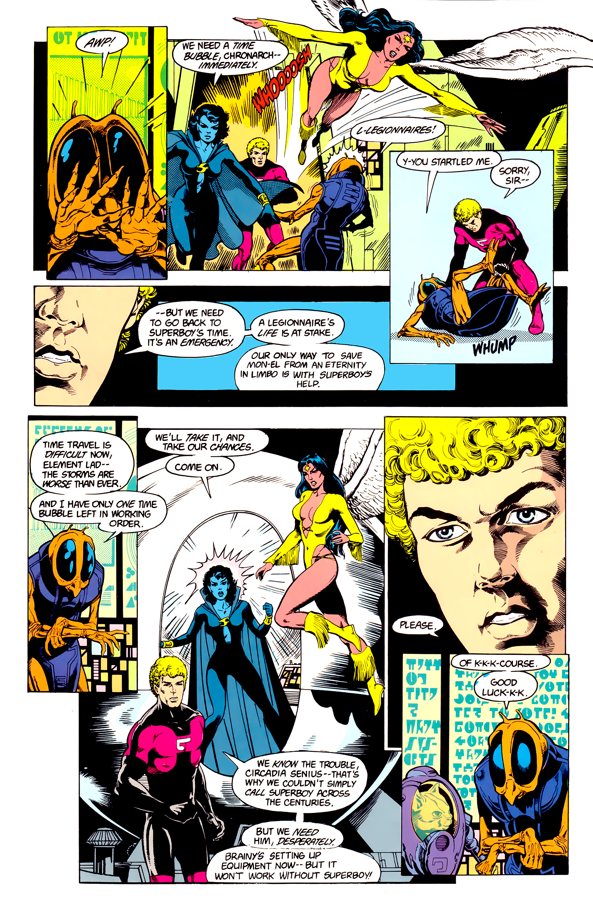 Read online Legion of Super-Heroes (1984) comic -  Issue #23 - 14