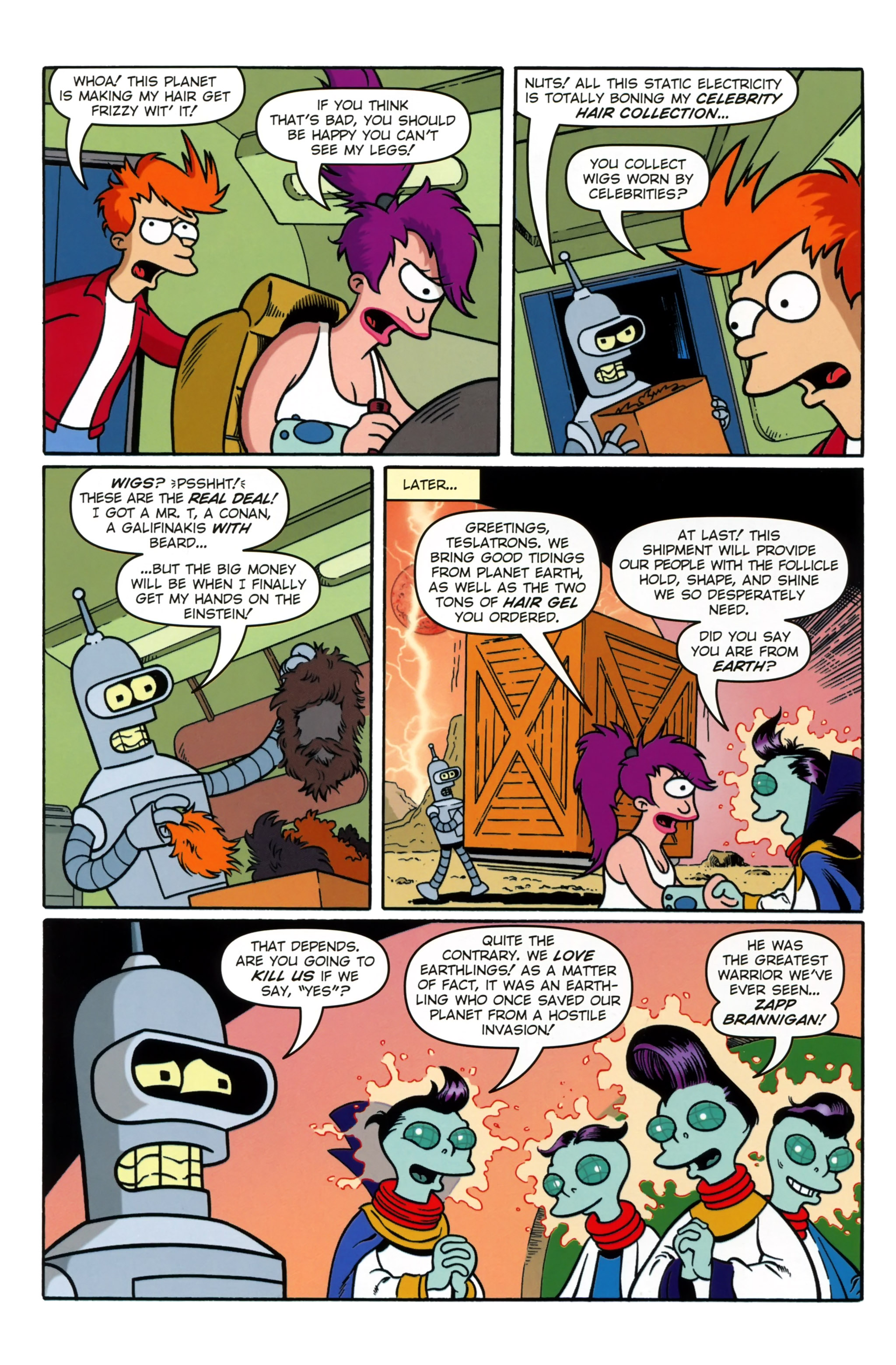 Read online Futurama Comics comic -  Issue #76 - 4