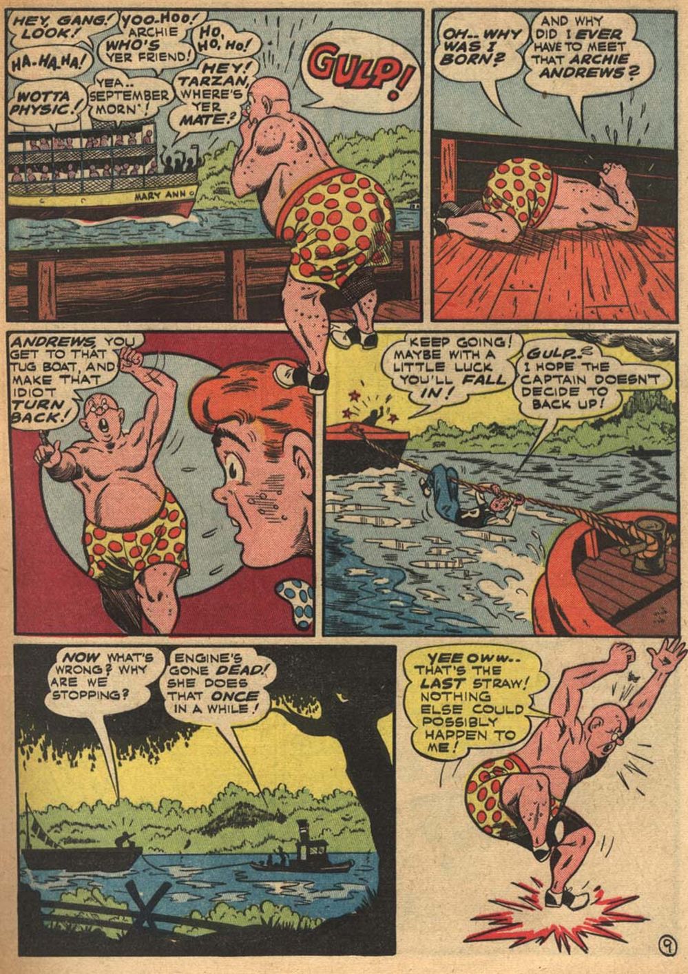 Read online Pep Comics comic -  Issue #49 - 12