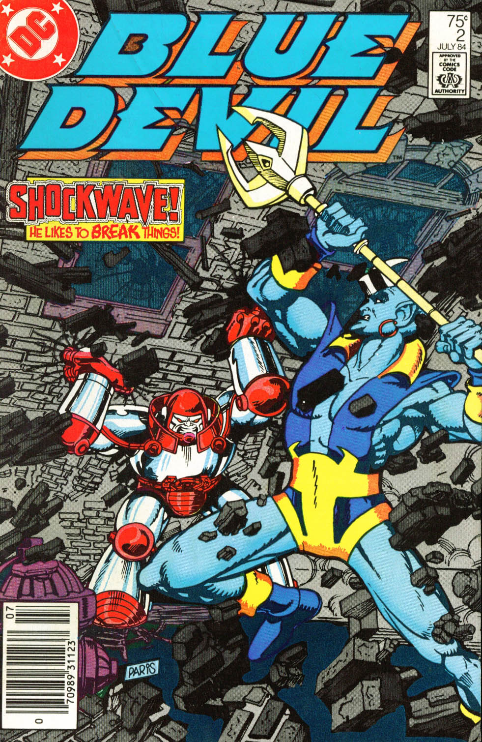 Read online Blue Devil comic -  Issue #2 - 1