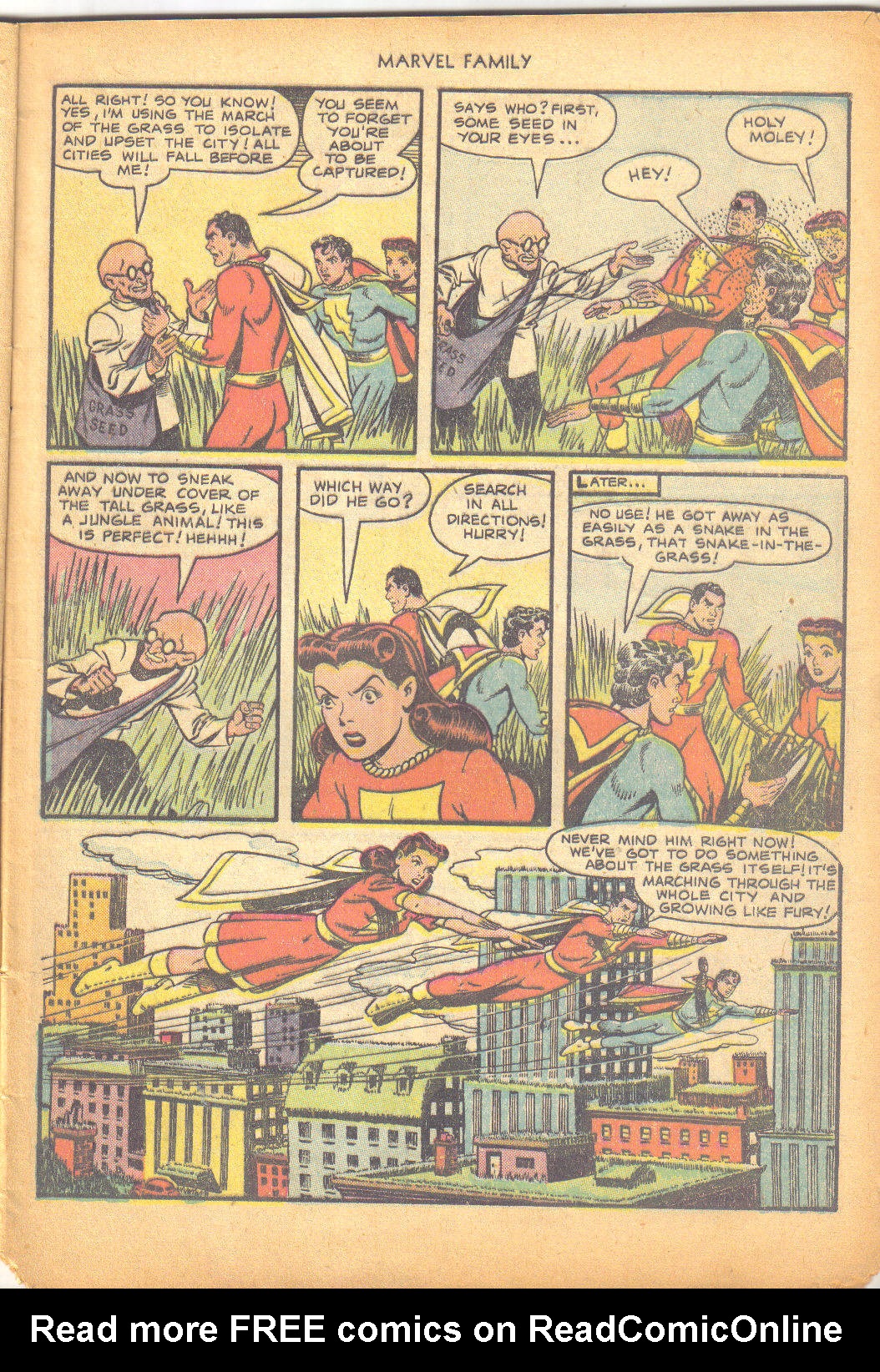 Read online The Marvel Family comic -  Issue #43 - 14