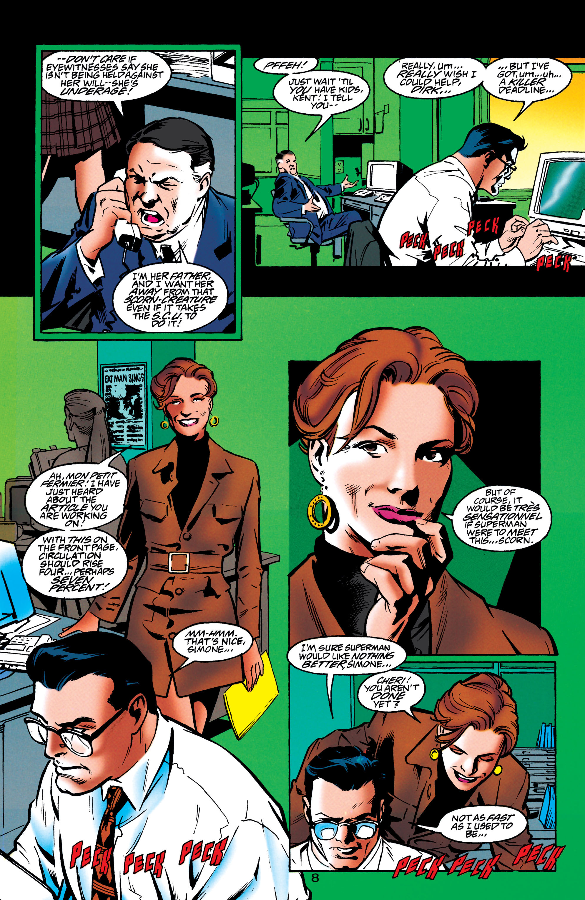 Read online Adventures of Superman (1987) comic -  Issue #548 - 9