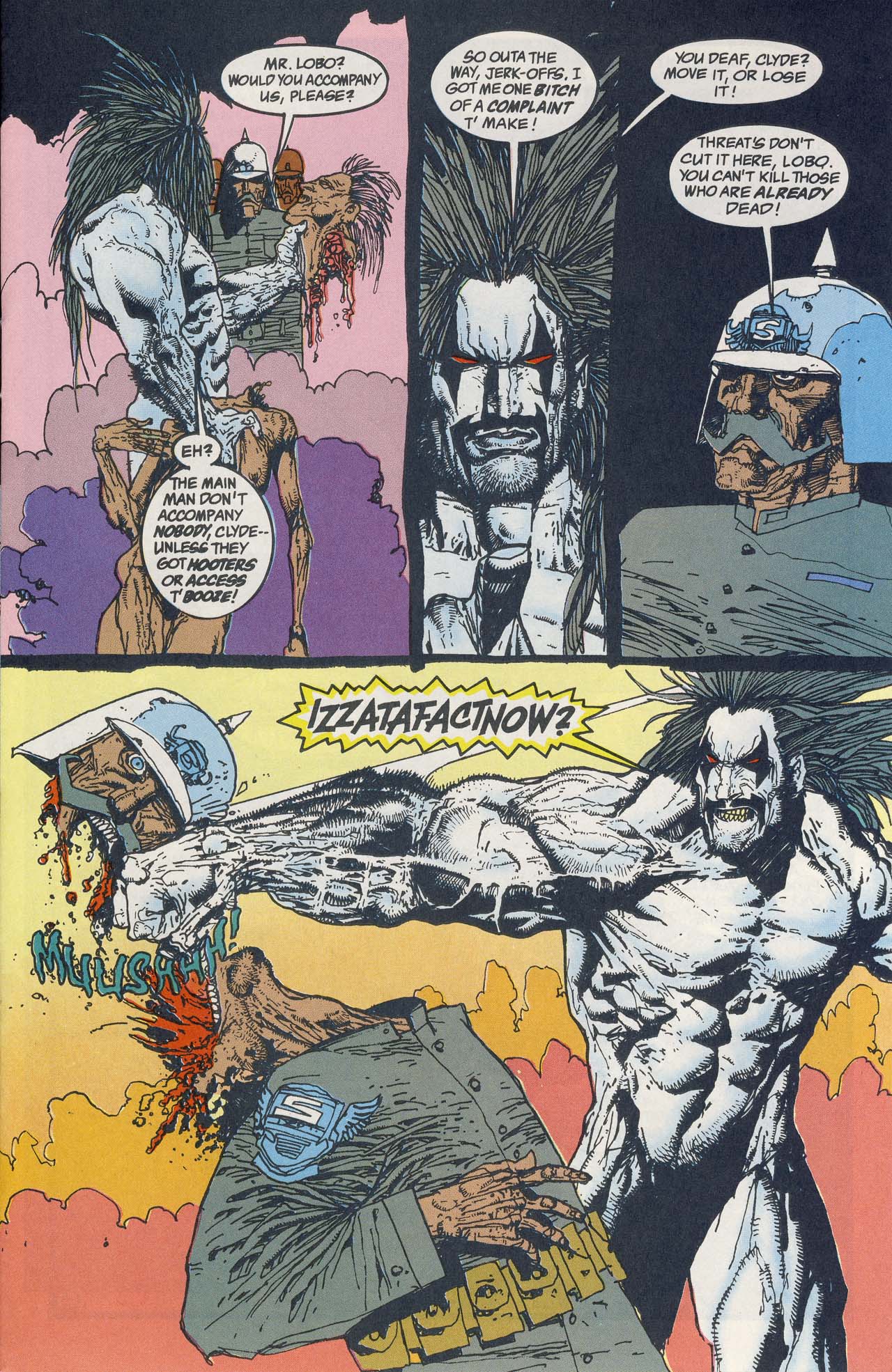 Read online Lobo's Back comic -  Issue #2 - 7