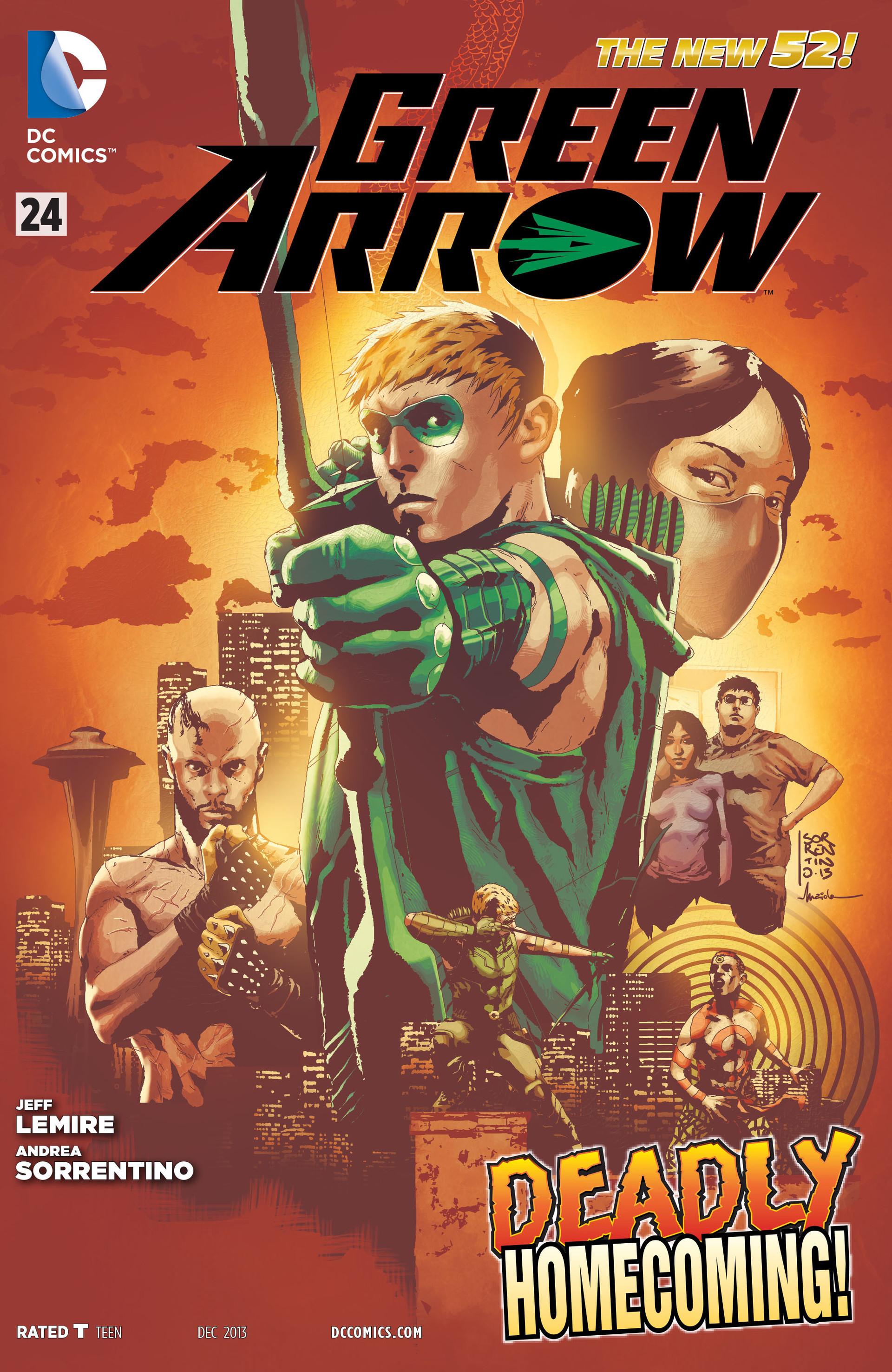Read online Green Arrow (2011) comic -  Issue #24 - 1