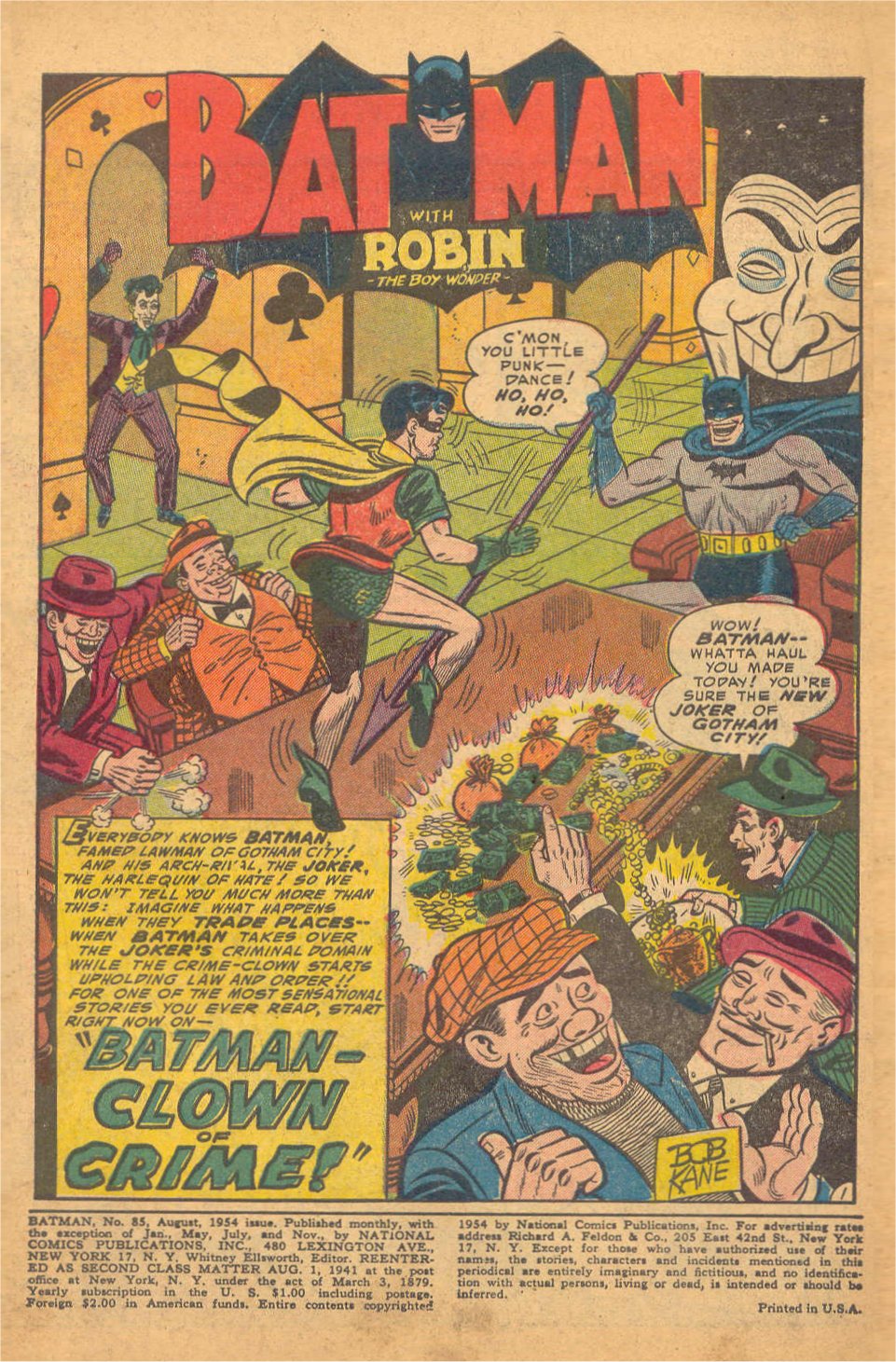 Read online Batman (1940) comic -  Issue #85 - 2