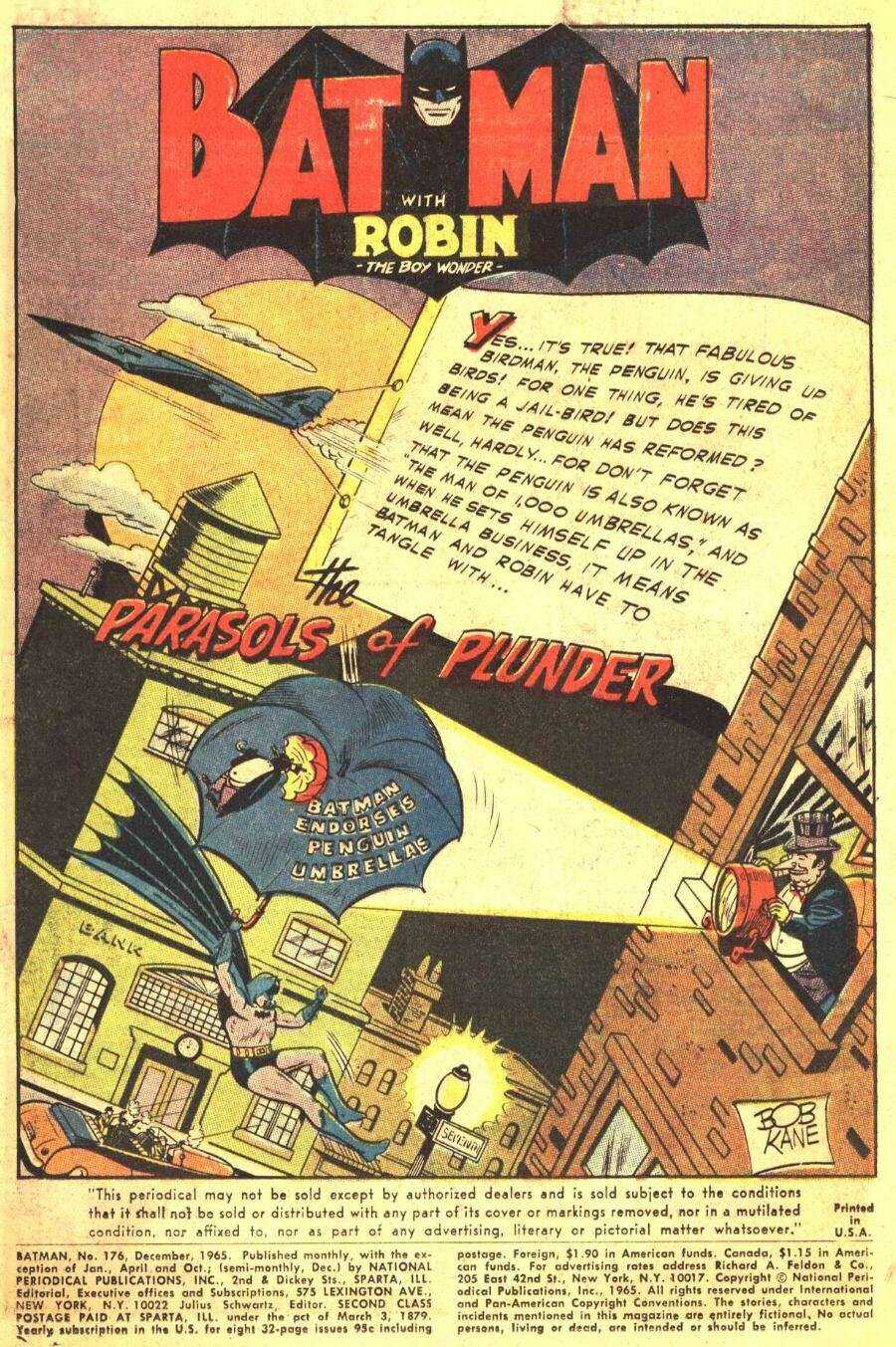 Read online Batman (1940) comic -  Issue #176 - 2