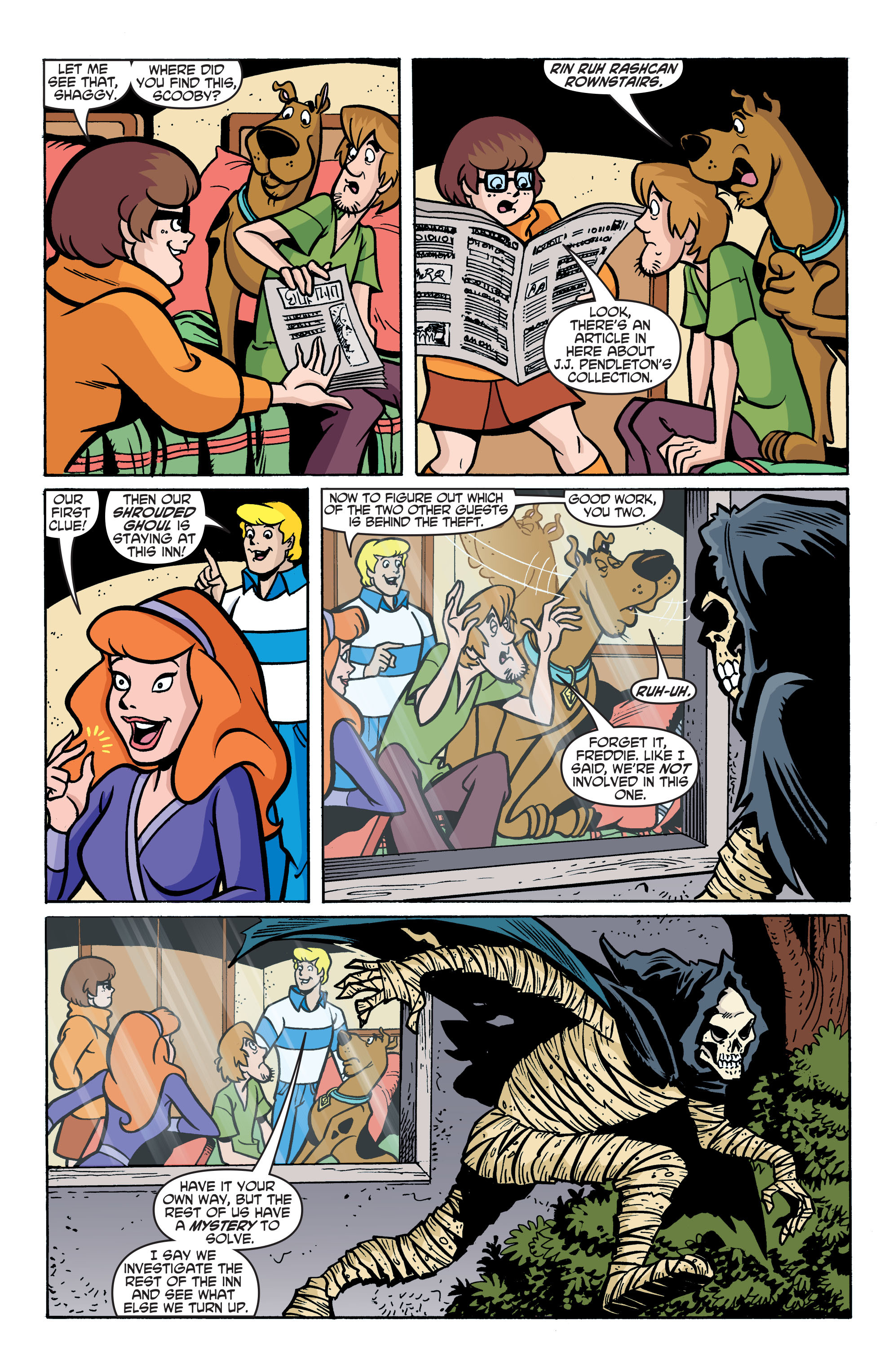 Read online Scooby-Doo: Where Are You? comic -  Issue #76 - 18