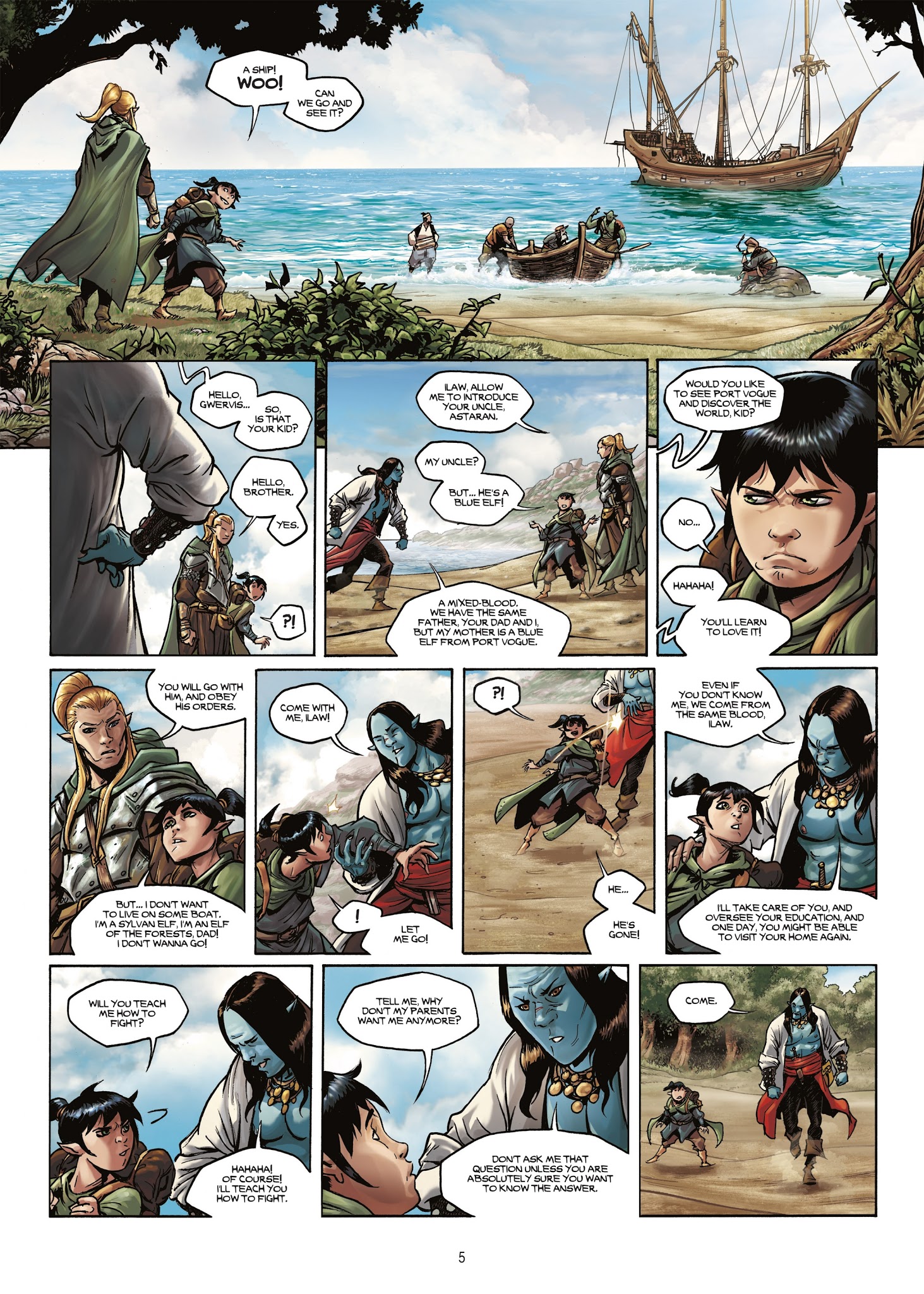 Read online Elves comic -  Issue #17 - 5