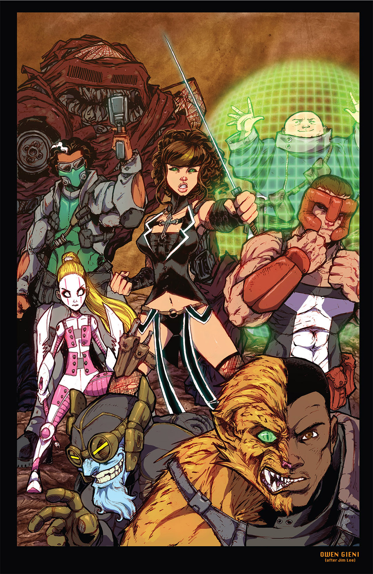 Read online Avengelyne (2011) comic -  Issue #7 - 26