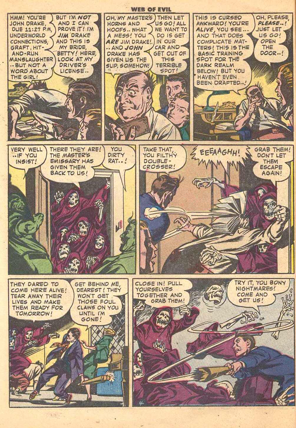 Read online Web of Evil comic -  Issue #8 - 30