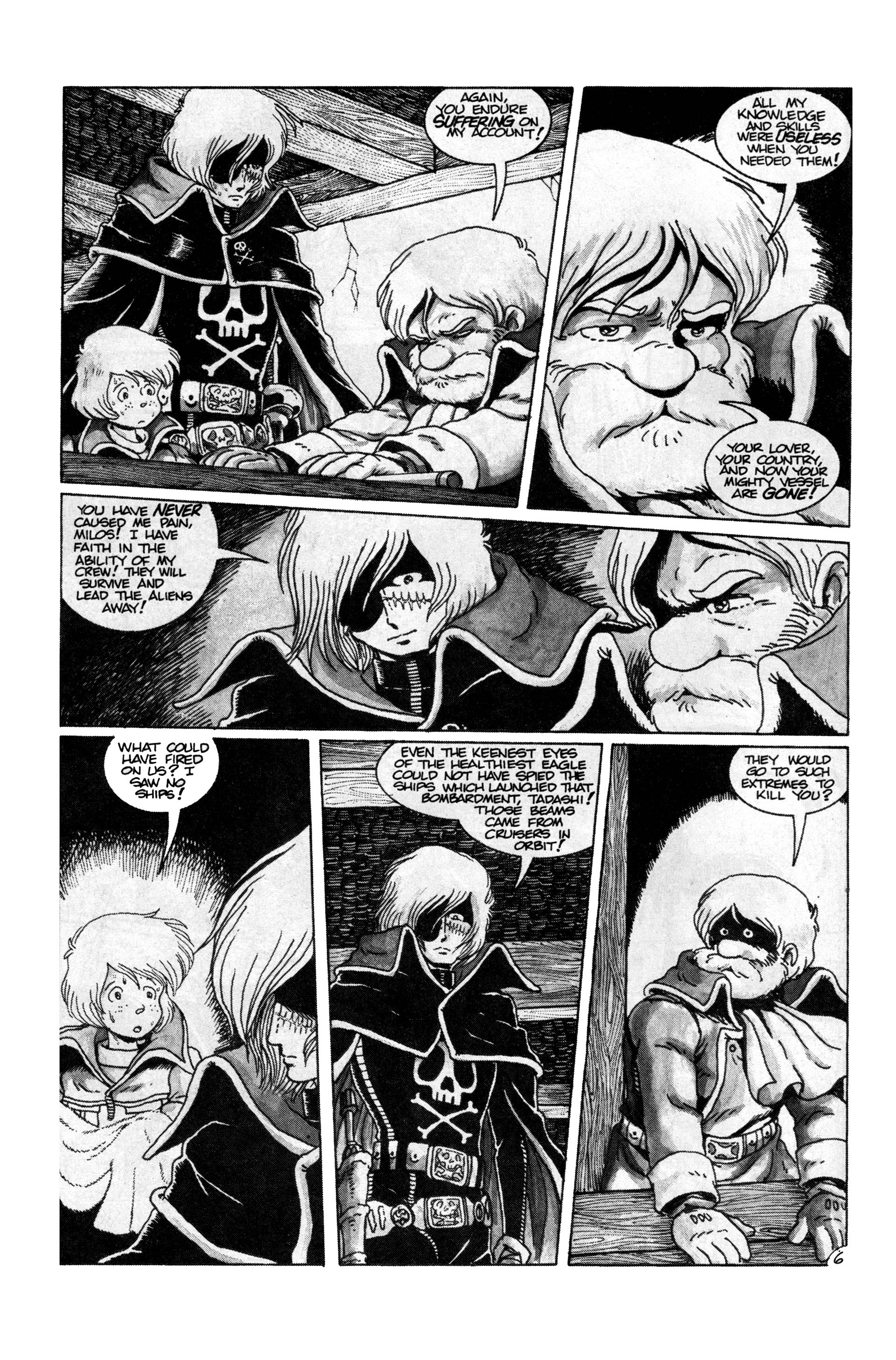 Read online Captain Harlock comic -  Issue #3 - 8