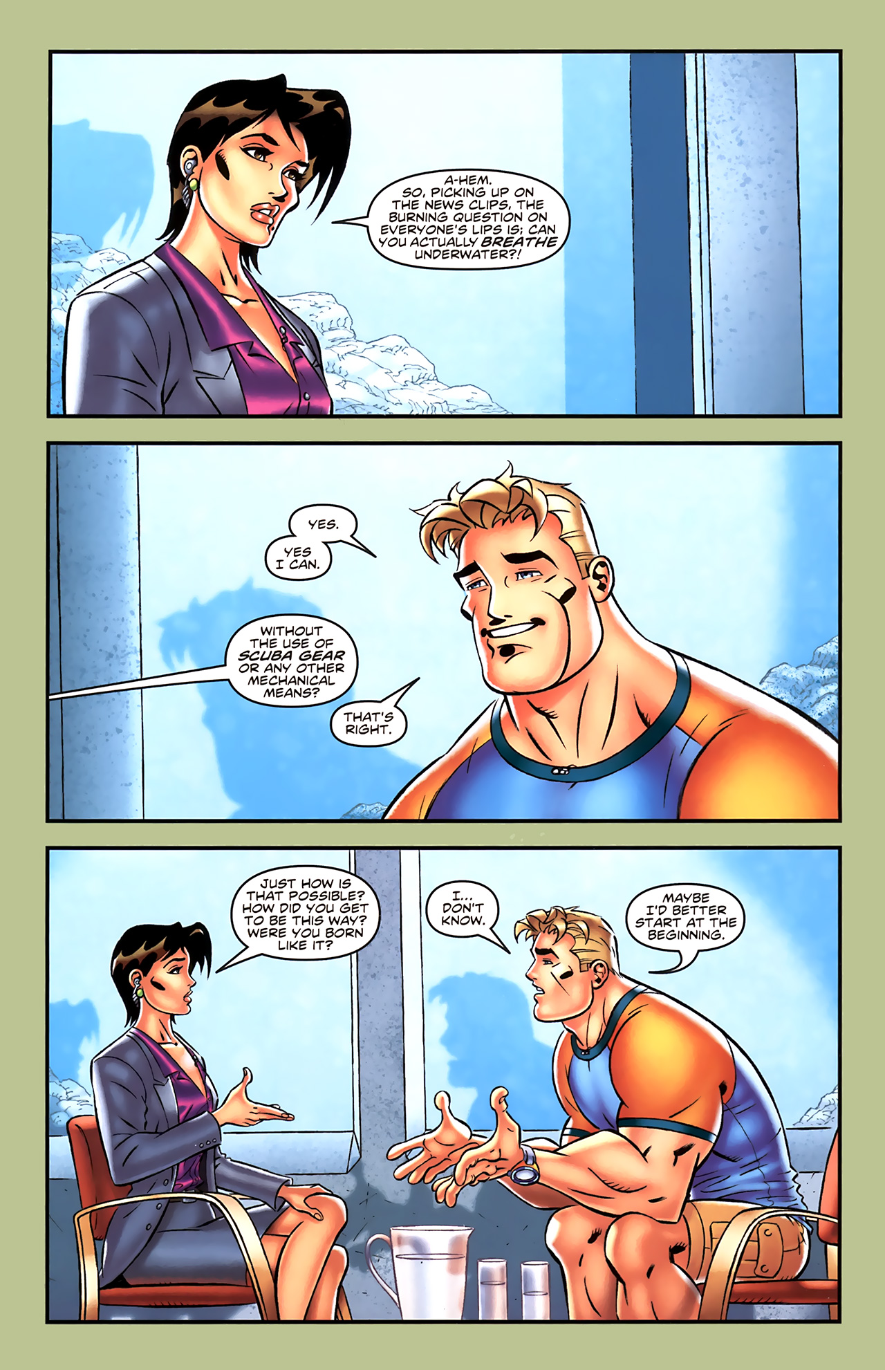 Read online Ian Churchill's Marineman comic -  Issue #3 - 6