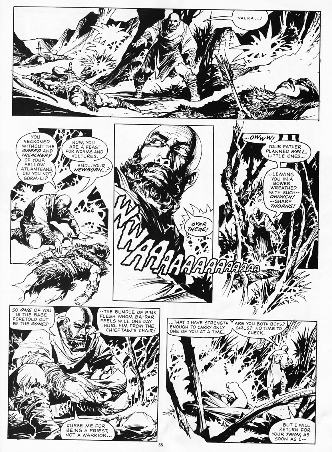 Read online The Savage Sword Of Conan comic -  Issue #190 - 57