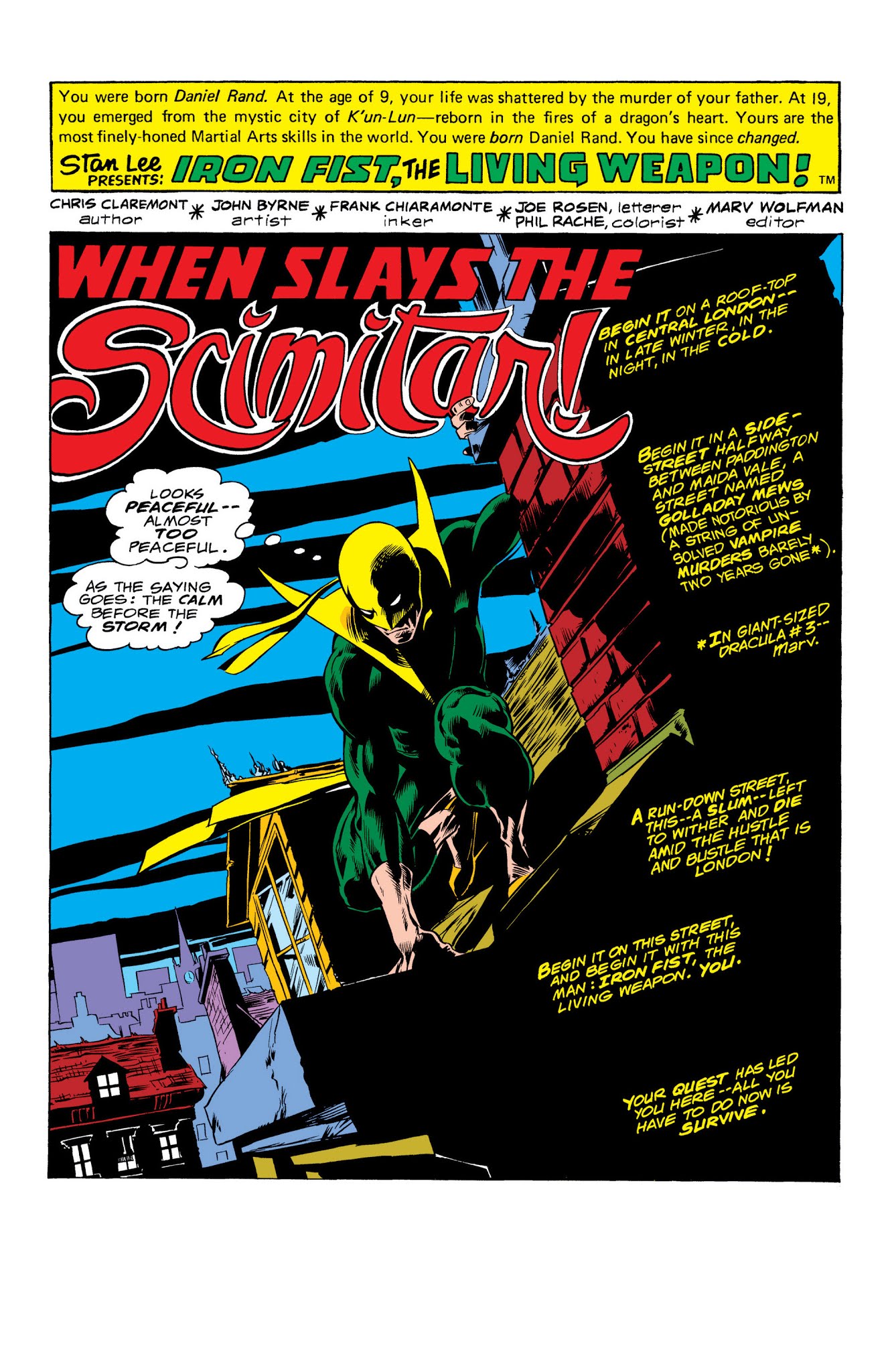 Read online Marvel Masterworks: Iron Fist comic -  Issue # TPB 2 (Part 1) - 45