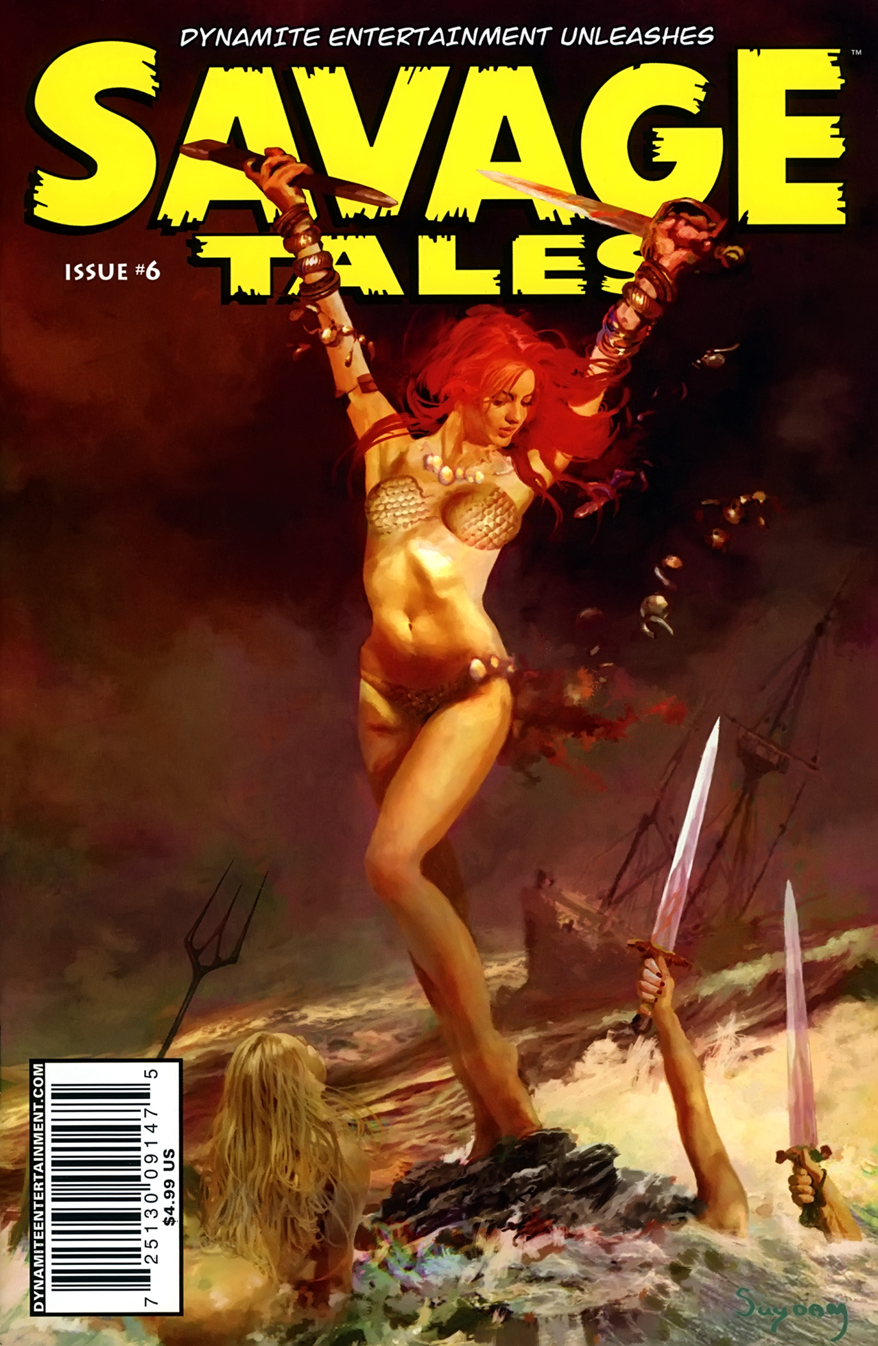 Read online Savage Tales (2007) comic -  Issue #6 - 1