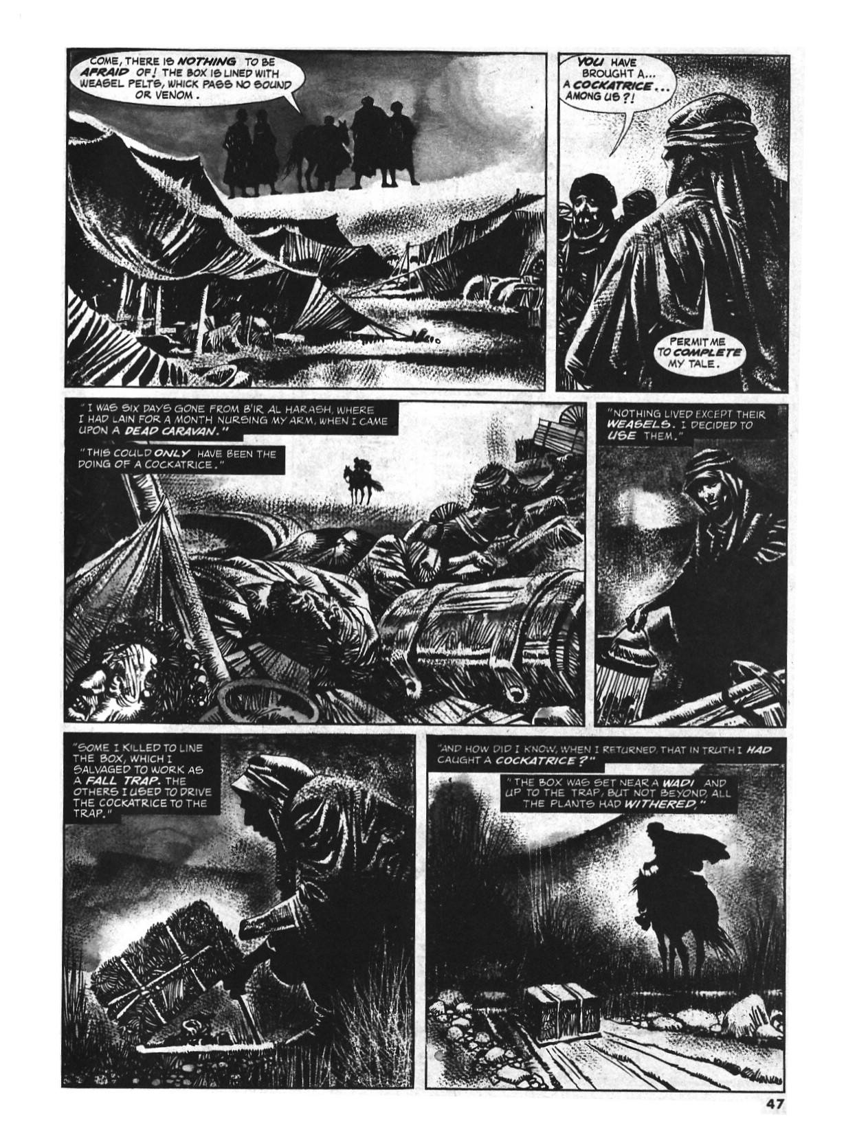 Read online Vampirella (1969) comic -  Issue #47 - 47