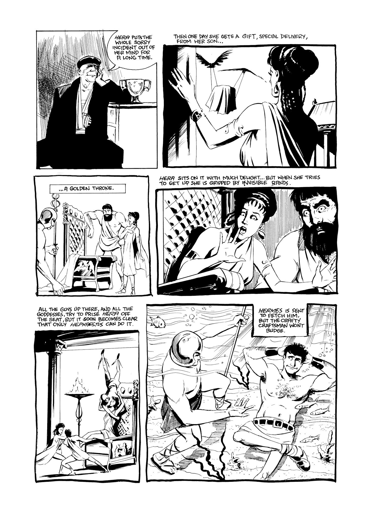 Read online Eddie Campbell's Bacchus comic -  Issue # TPB 2 - 18