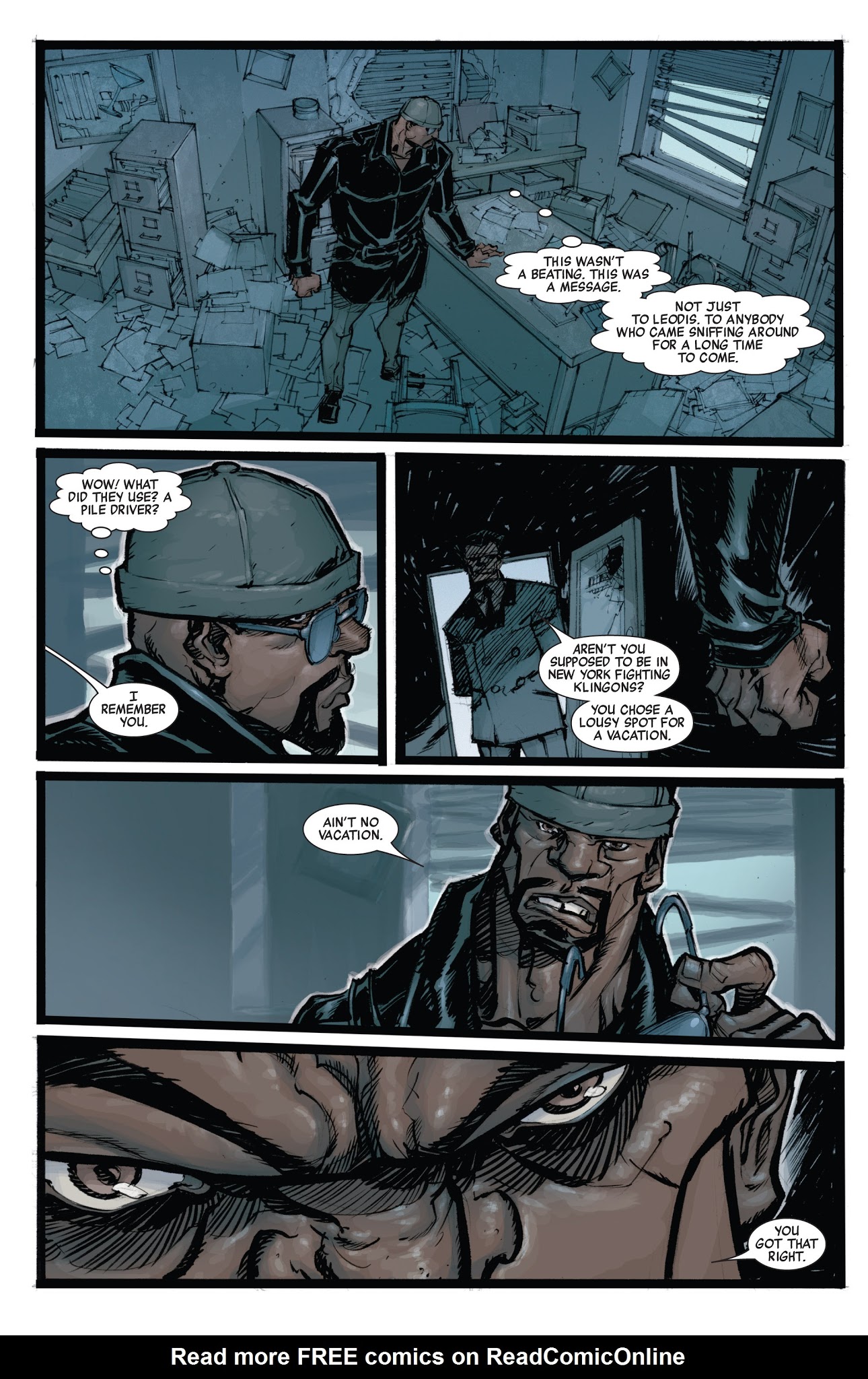 Read online New Avengers: Luke Cage comic -  Issue # TPB - 13