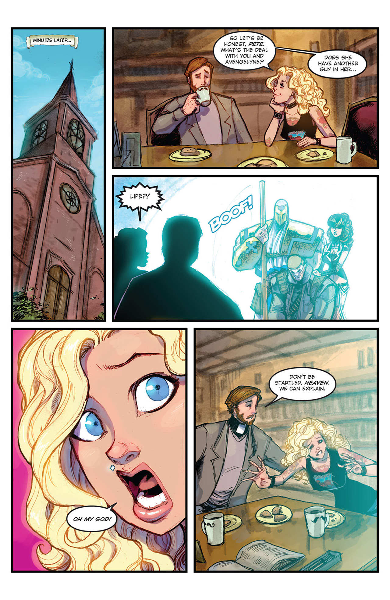 Read online Avengelyne (2011) comic -  Issue #8 - 17