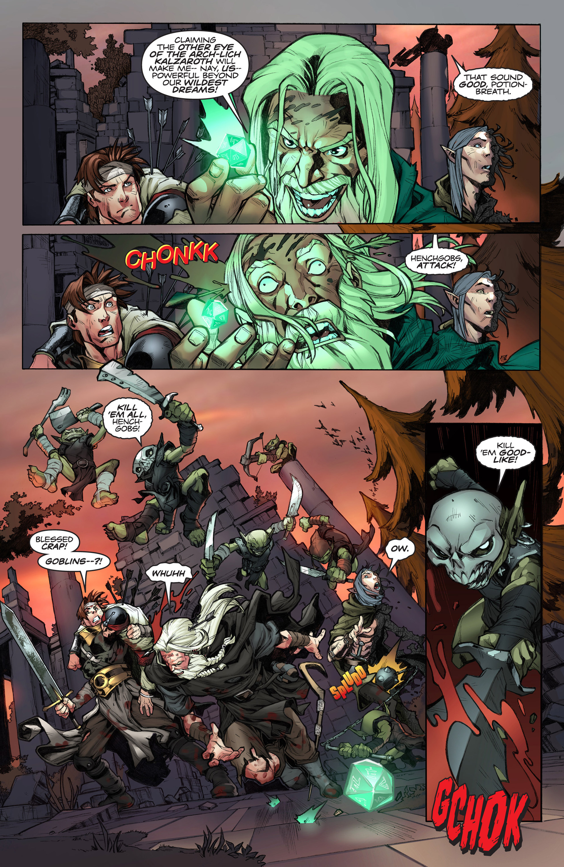 Read online Pathfinder: Goblins! comic -  Issue #1 - 4