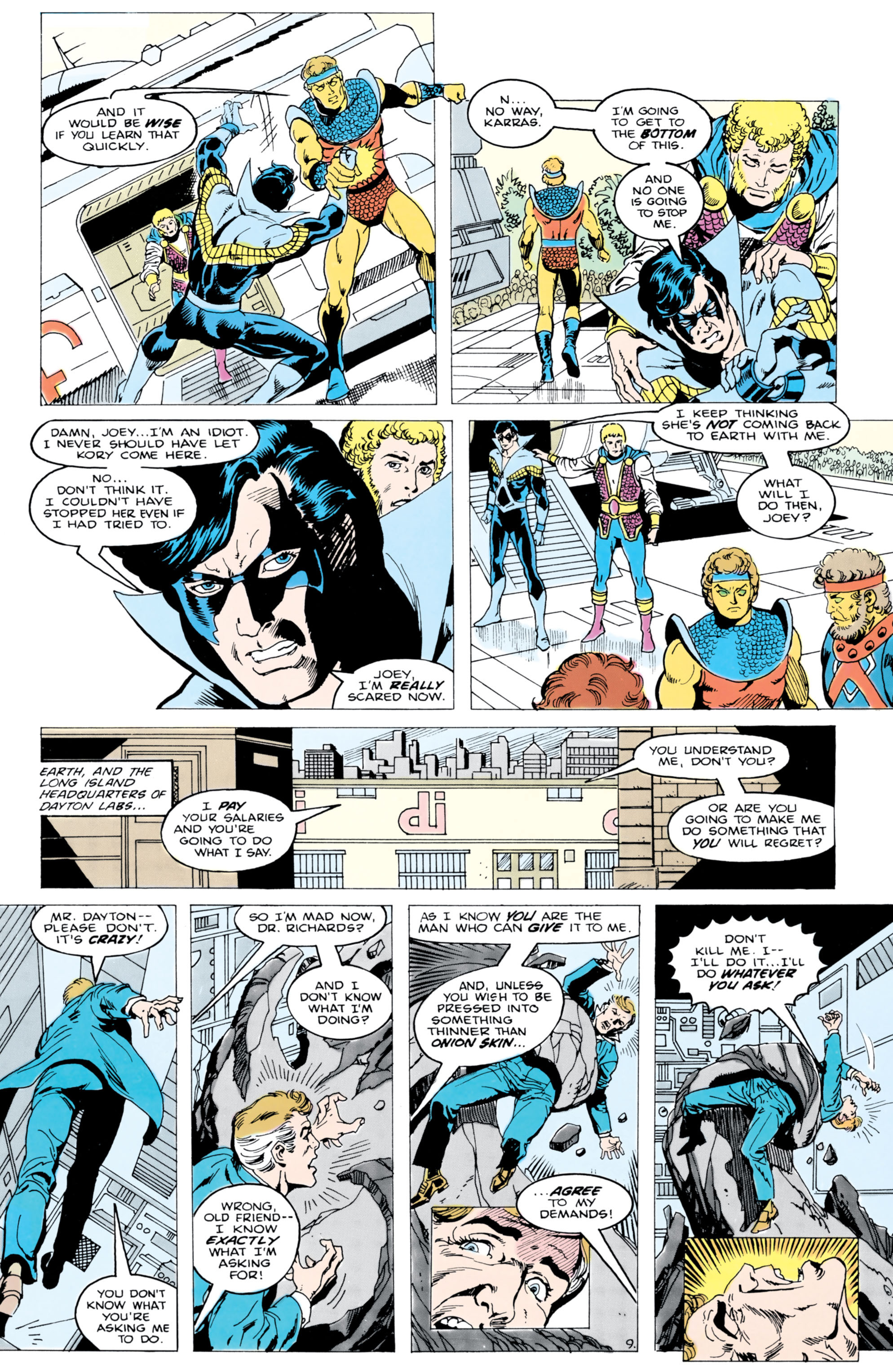 Read online The New Teen Titans (1984) comic -  Issue #15 - 9