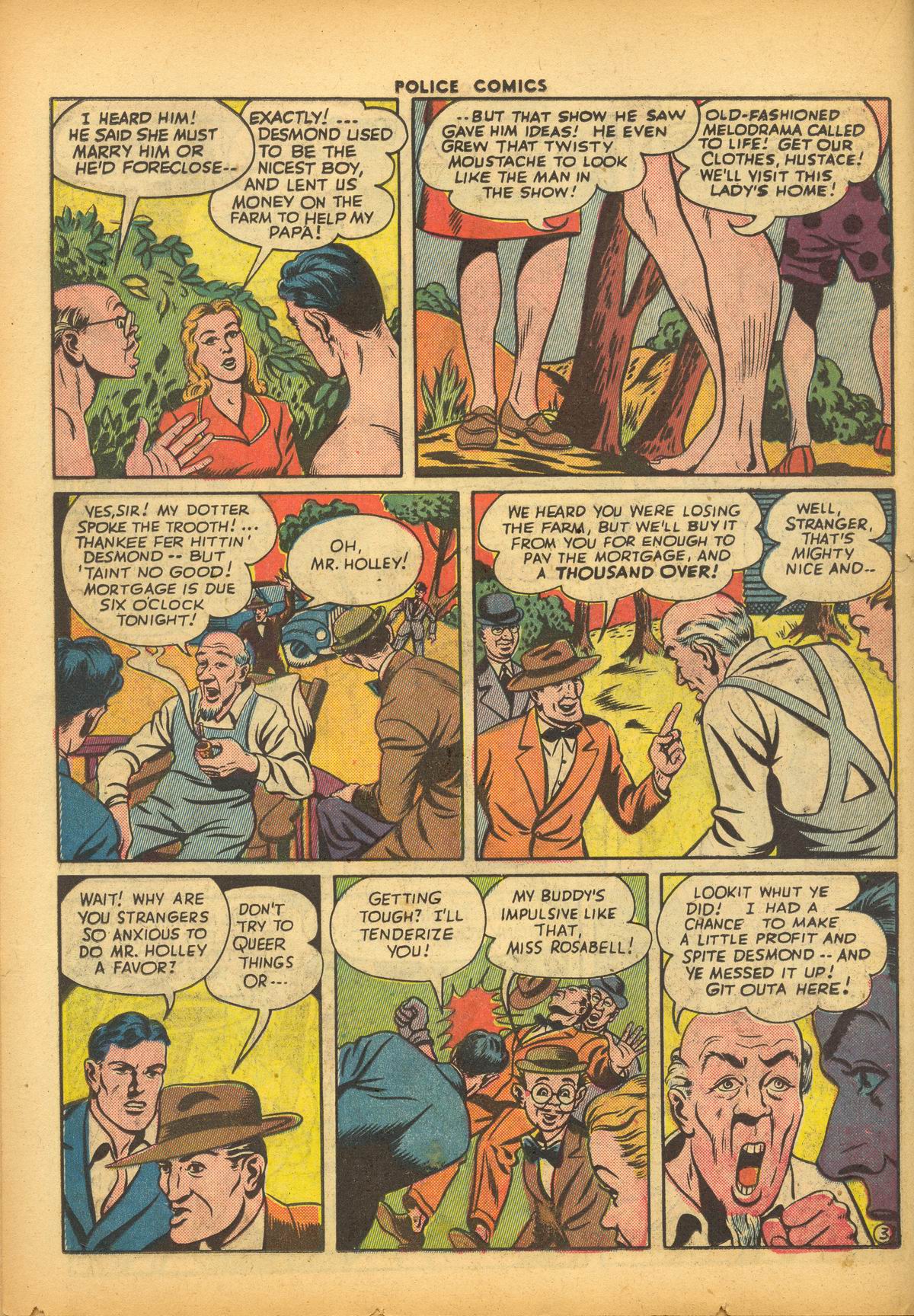 Read online Police Comics comic -  Issue #28 - 42