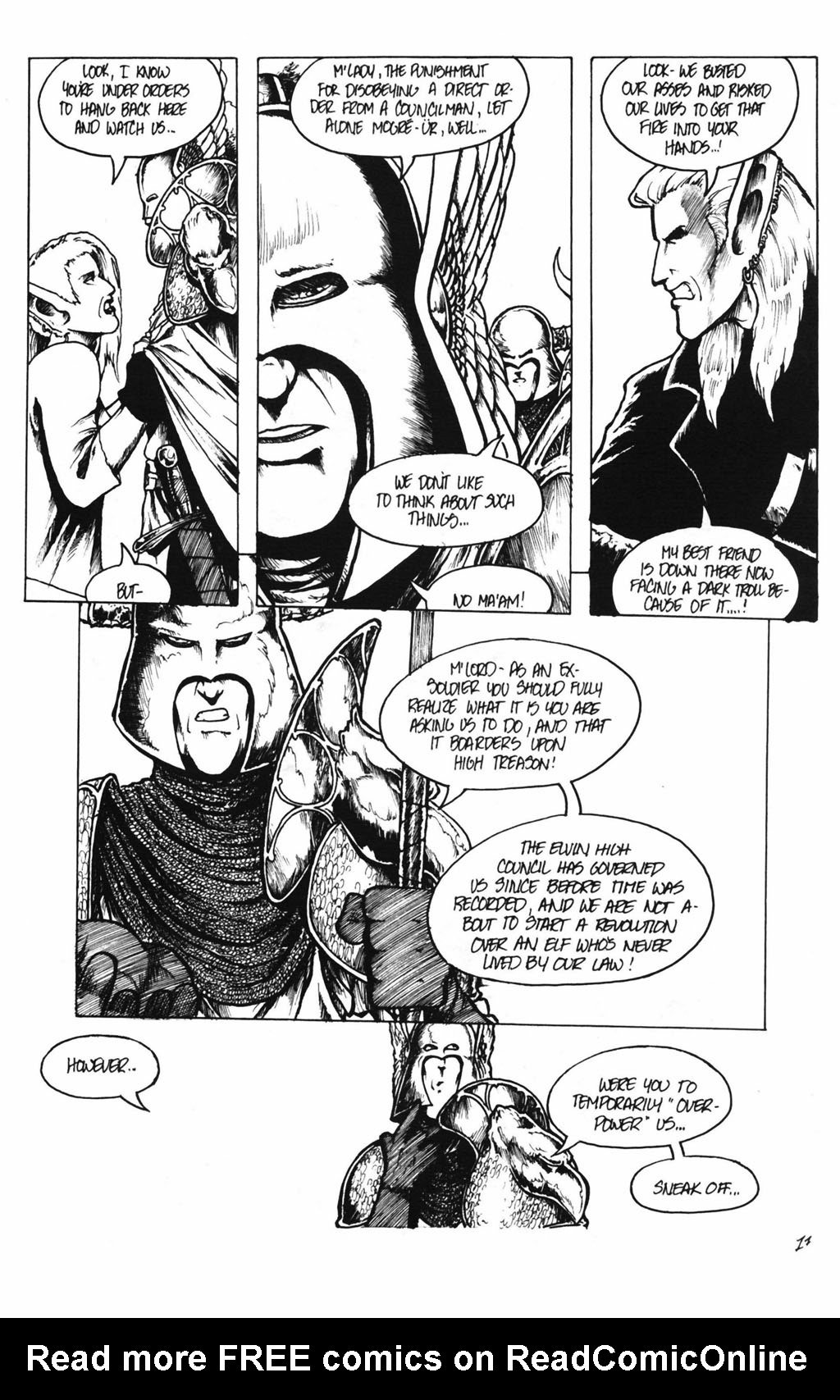Read online Poison Elves (1995) comic -  Issue #55 - 13