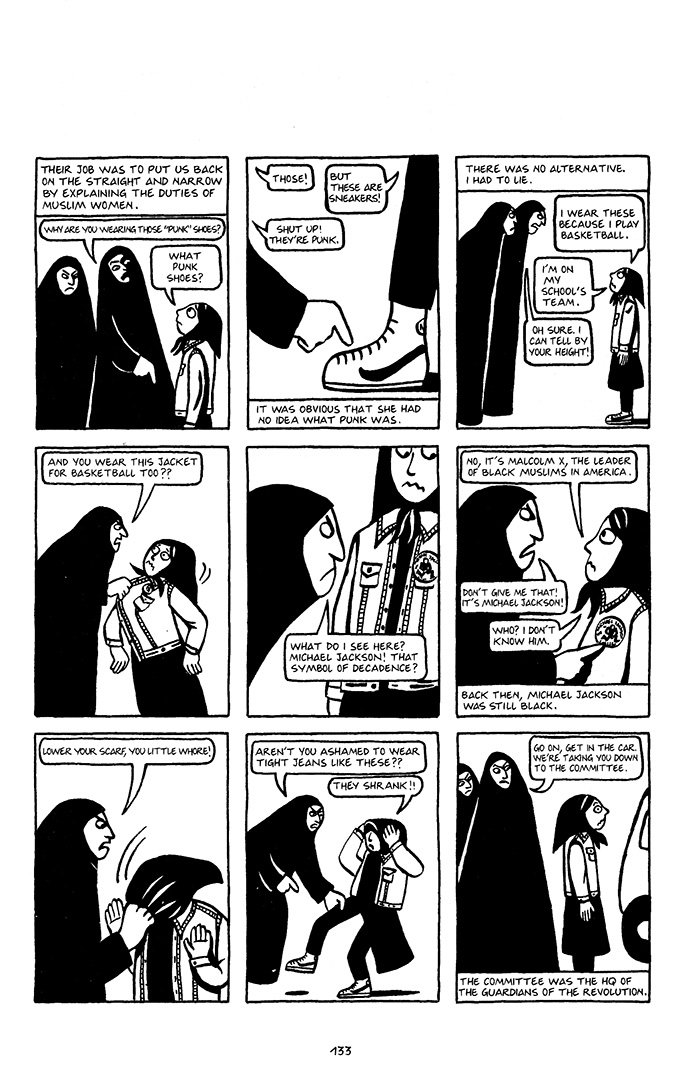 Read online Persepolis comic -  Issue # TPB 1 - 136