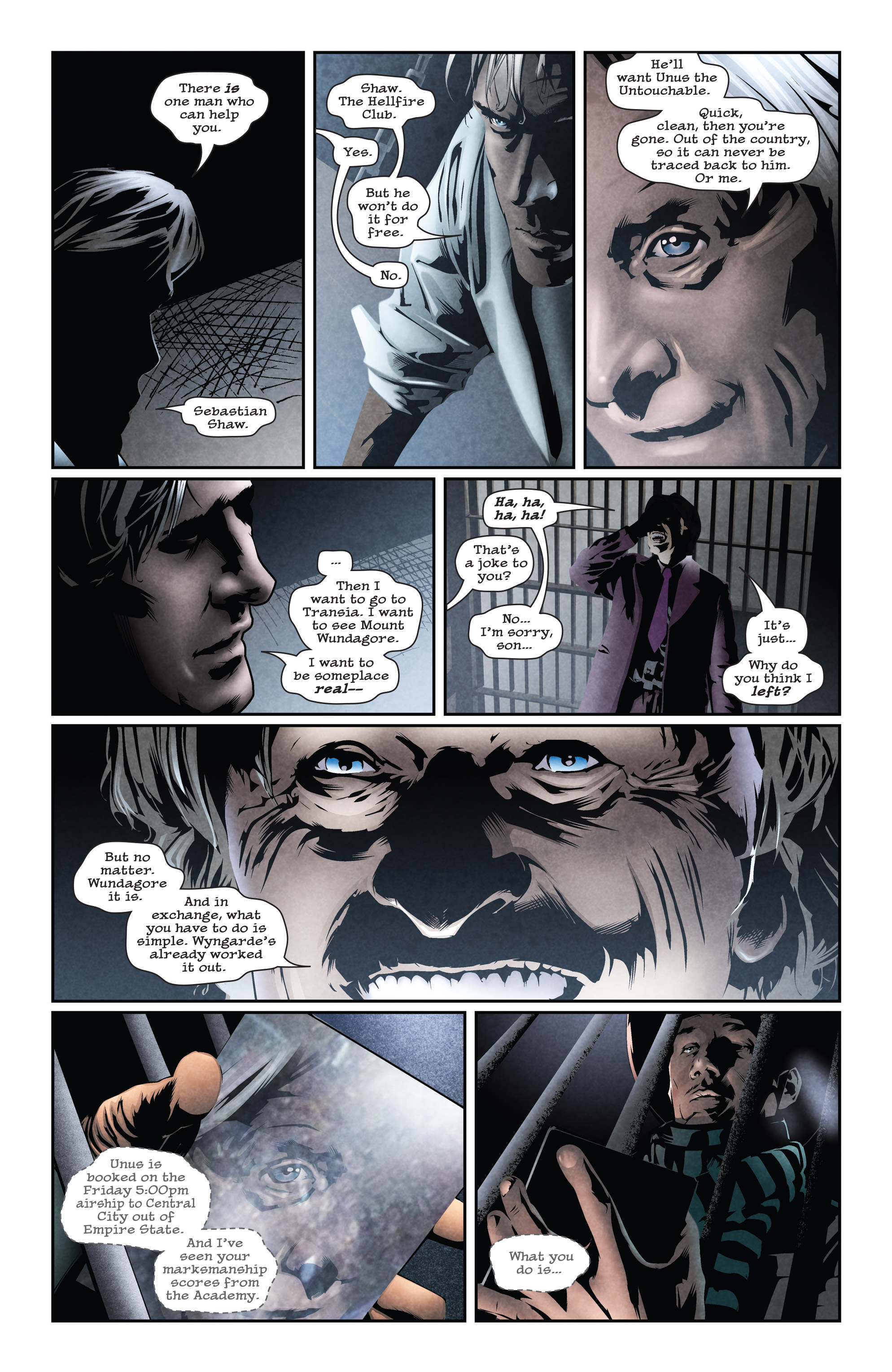 Read online X-Men Noir comic -  Issue #3 - 14