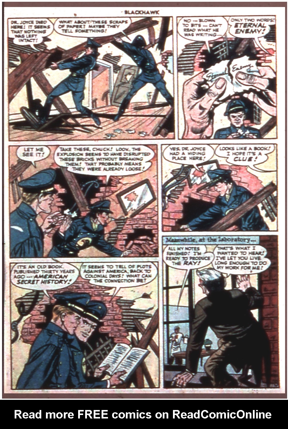 Read online Blackhawk (1957) comic -  Issue #14 - 43