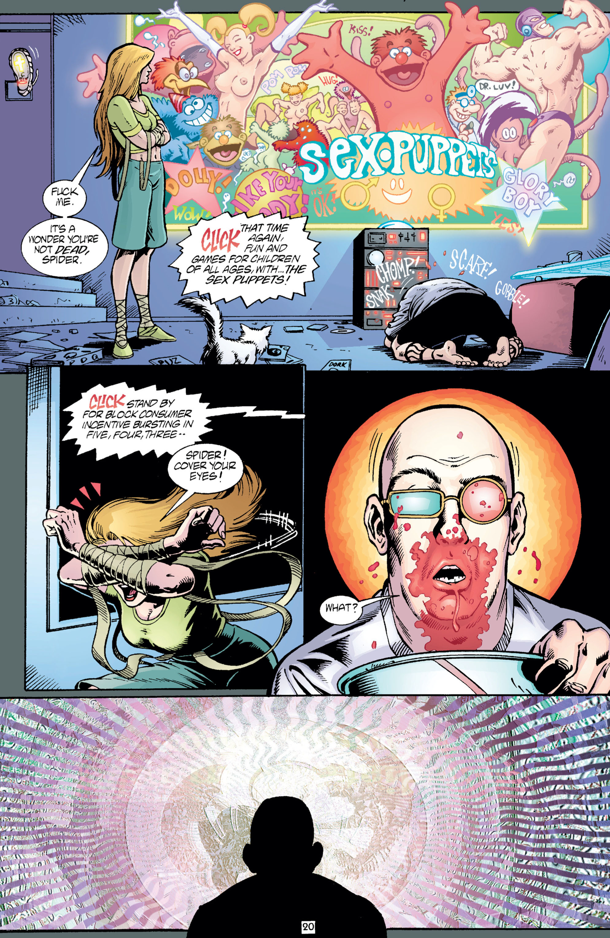 Read online Transmetropolitan comic -  Issue #5 - 21